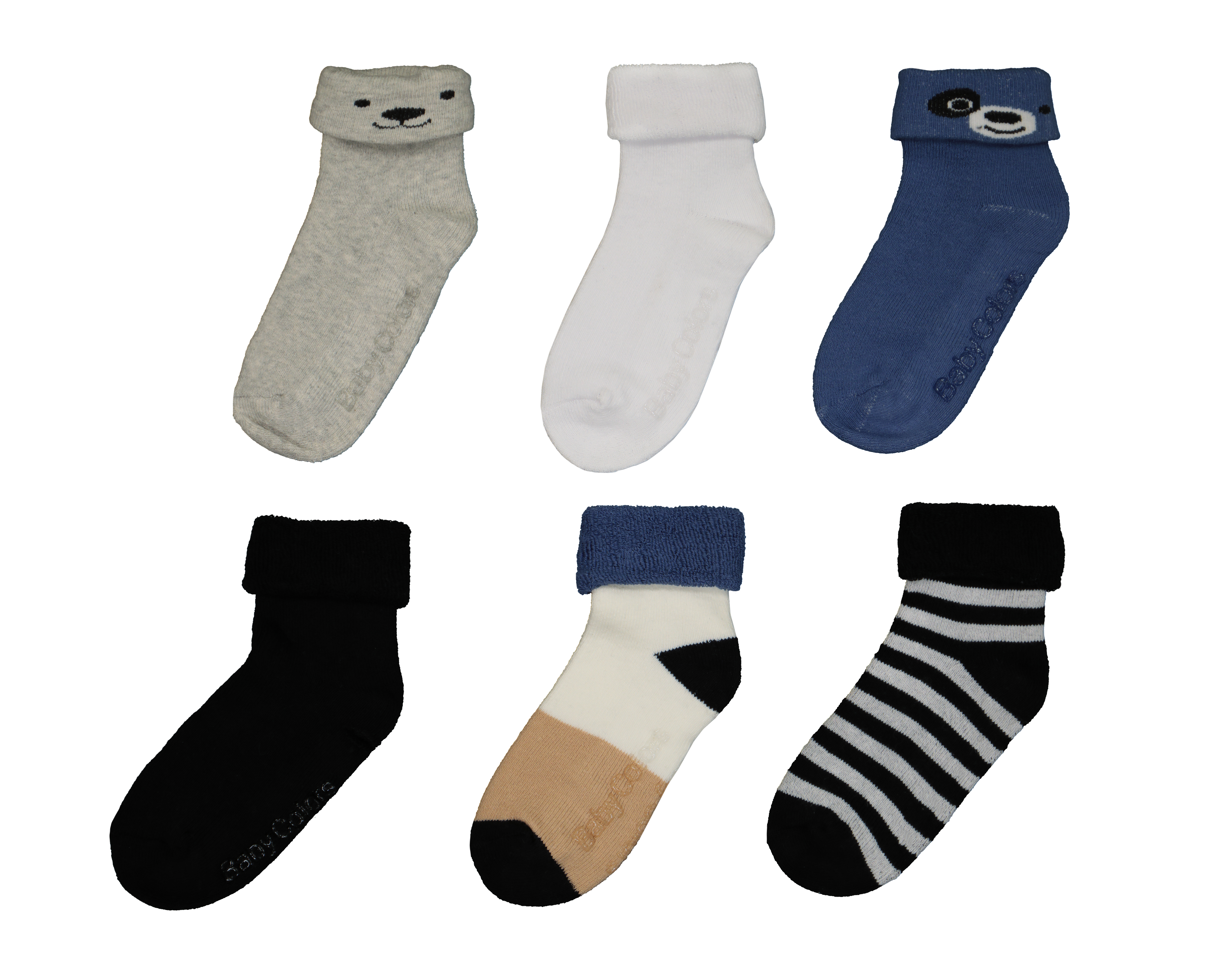Foto 2 pulgar | Foto 1 | Calcetines para Bebé Niño Baby Colors 6 Pares