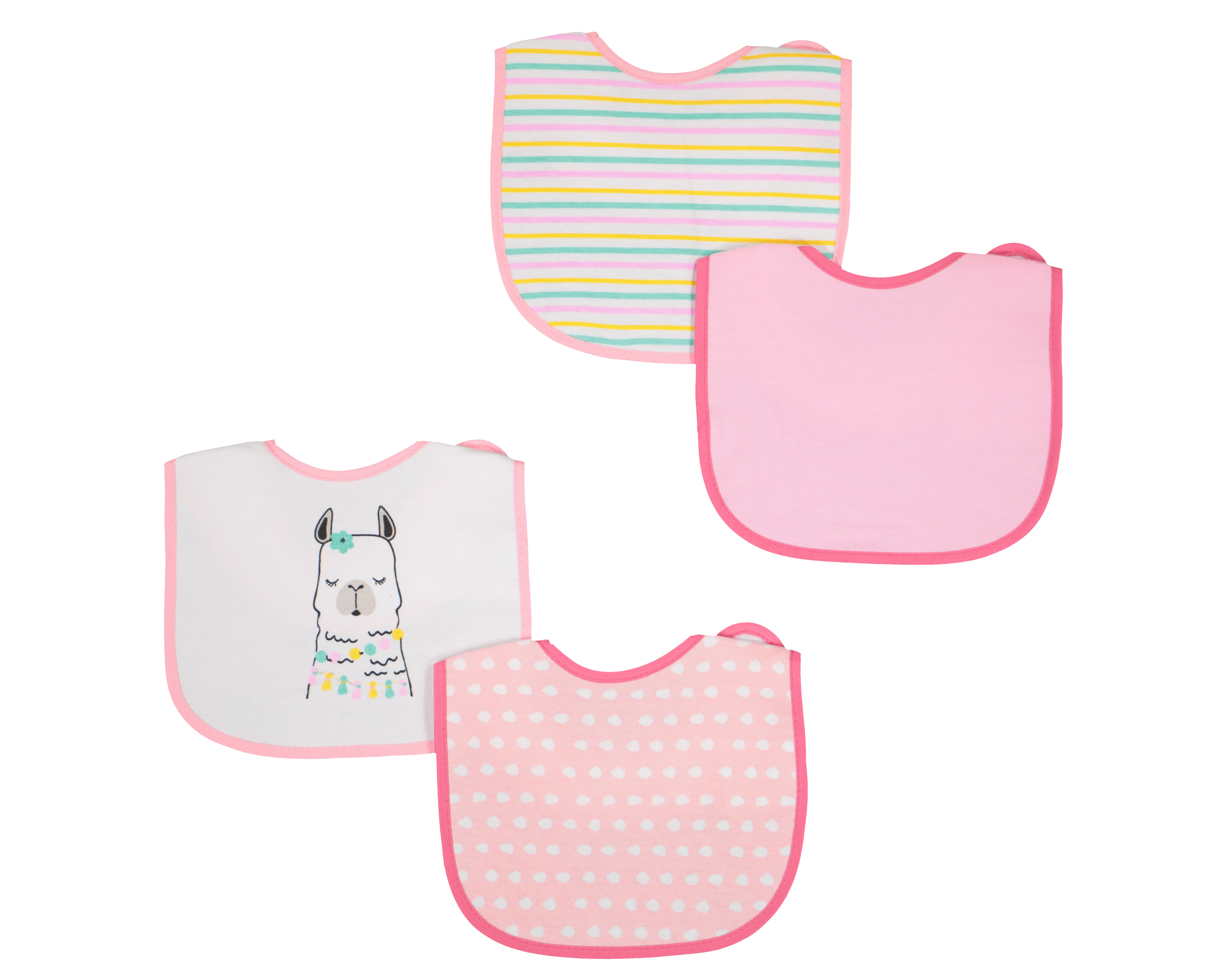 Foto 2 | Foto 2 | Baberos para Bebé Baby Colors 4 Piezas