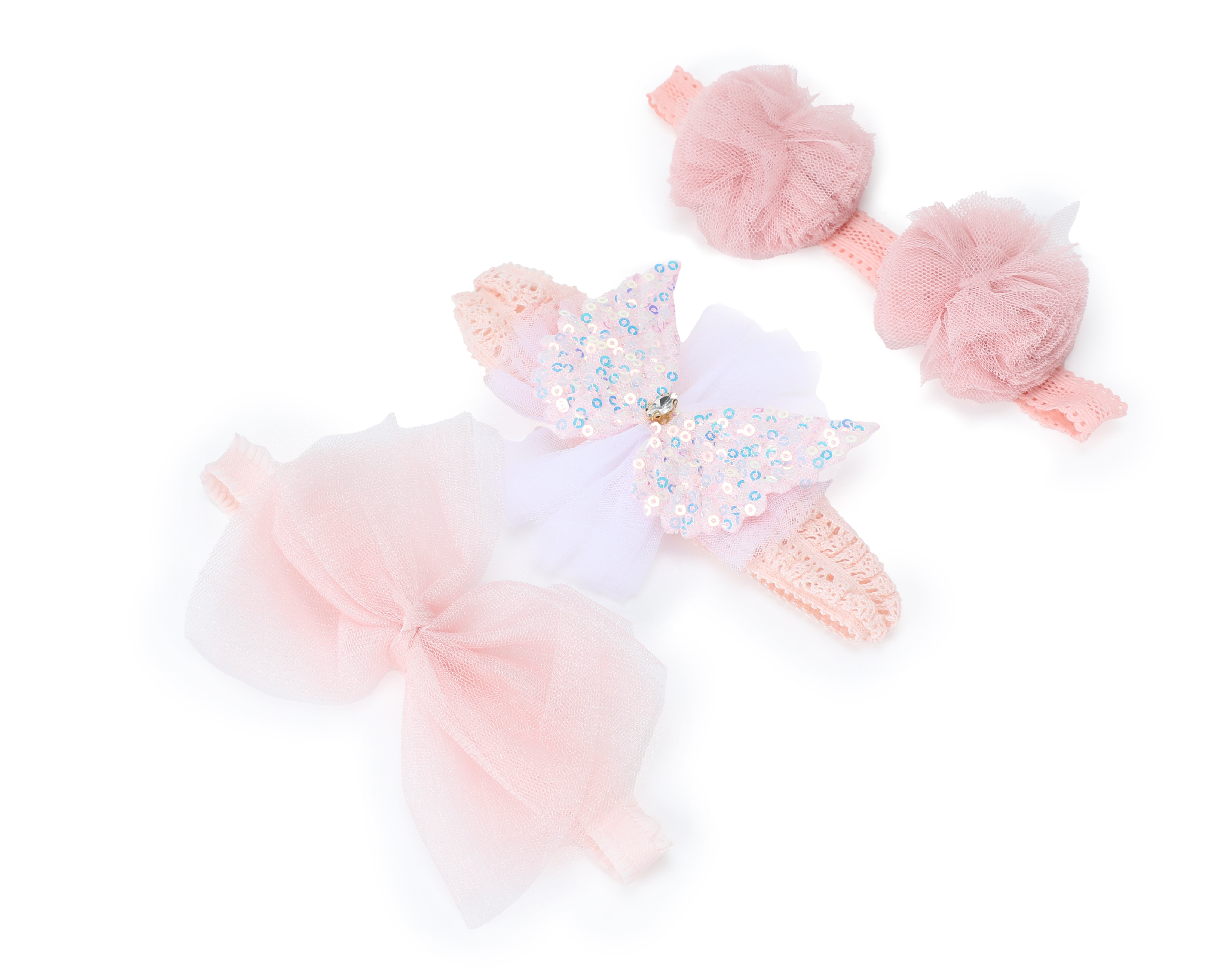 Foto 2 | Foto 2 | Diadema para Cabello Baby Colors 3 Piezas