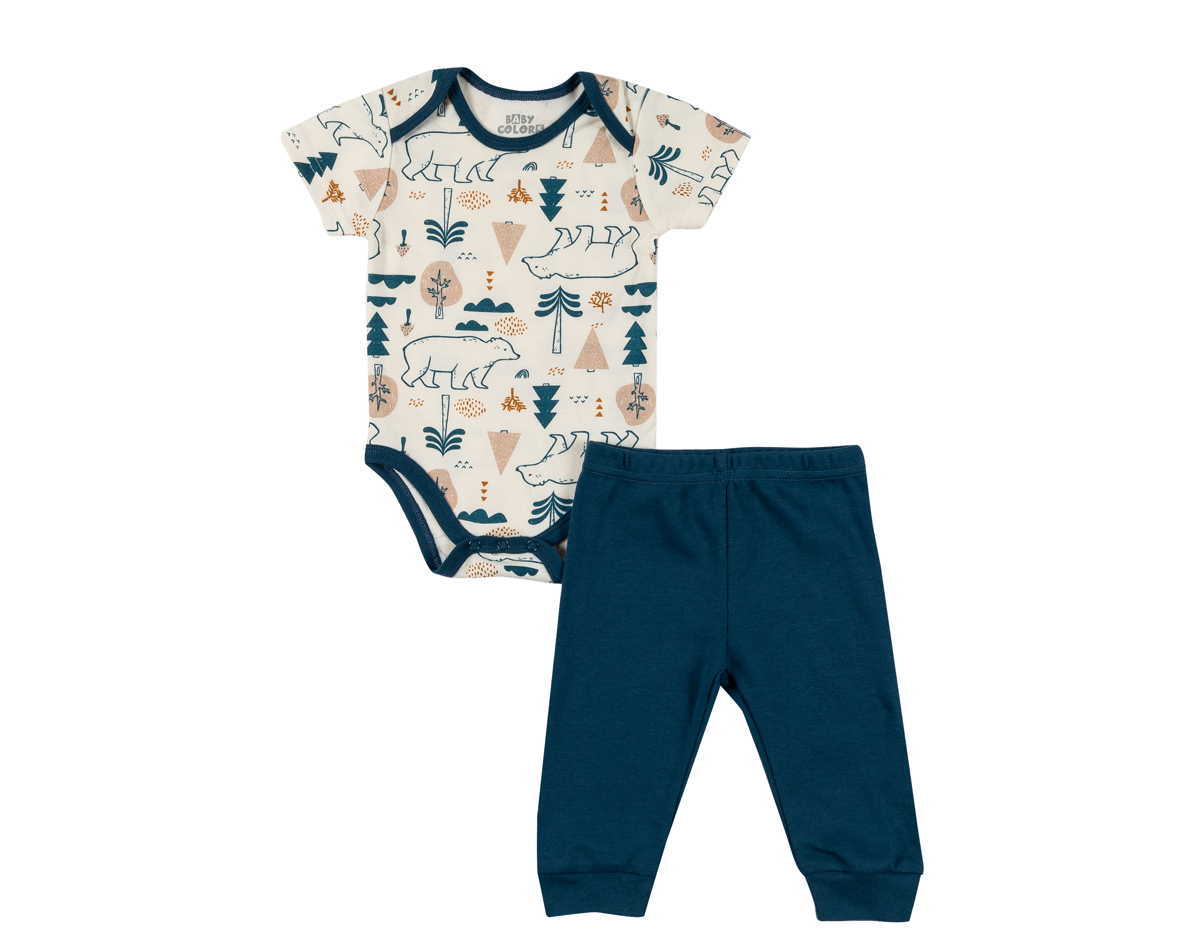 Foto 3 | Foto 3 | Conjunto para Bebé Niño Baby Colors 5 Piezas