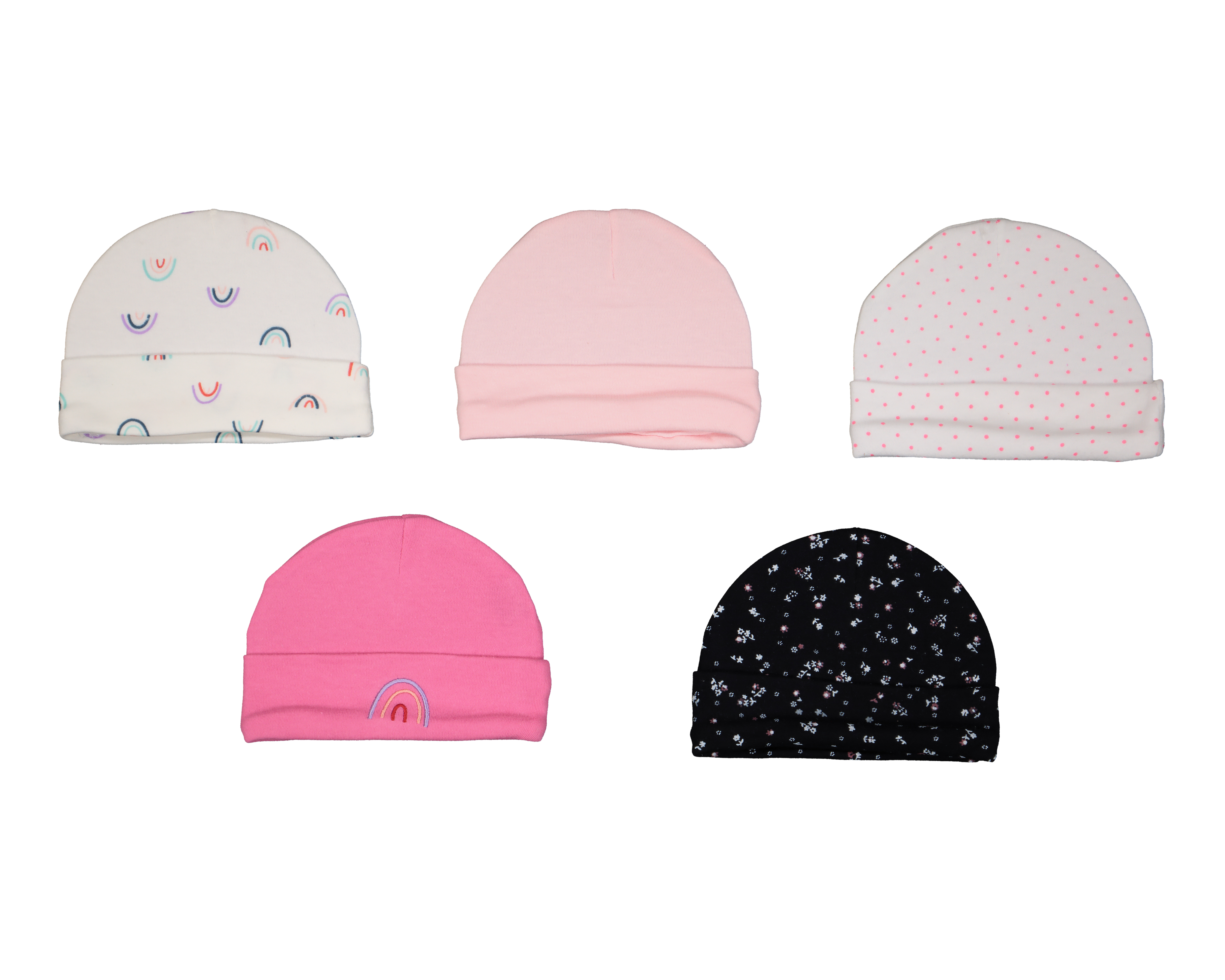 Foto 2 pulgar | Foto 1 | Gorro para Bebé Baby Colors 5 Piezas