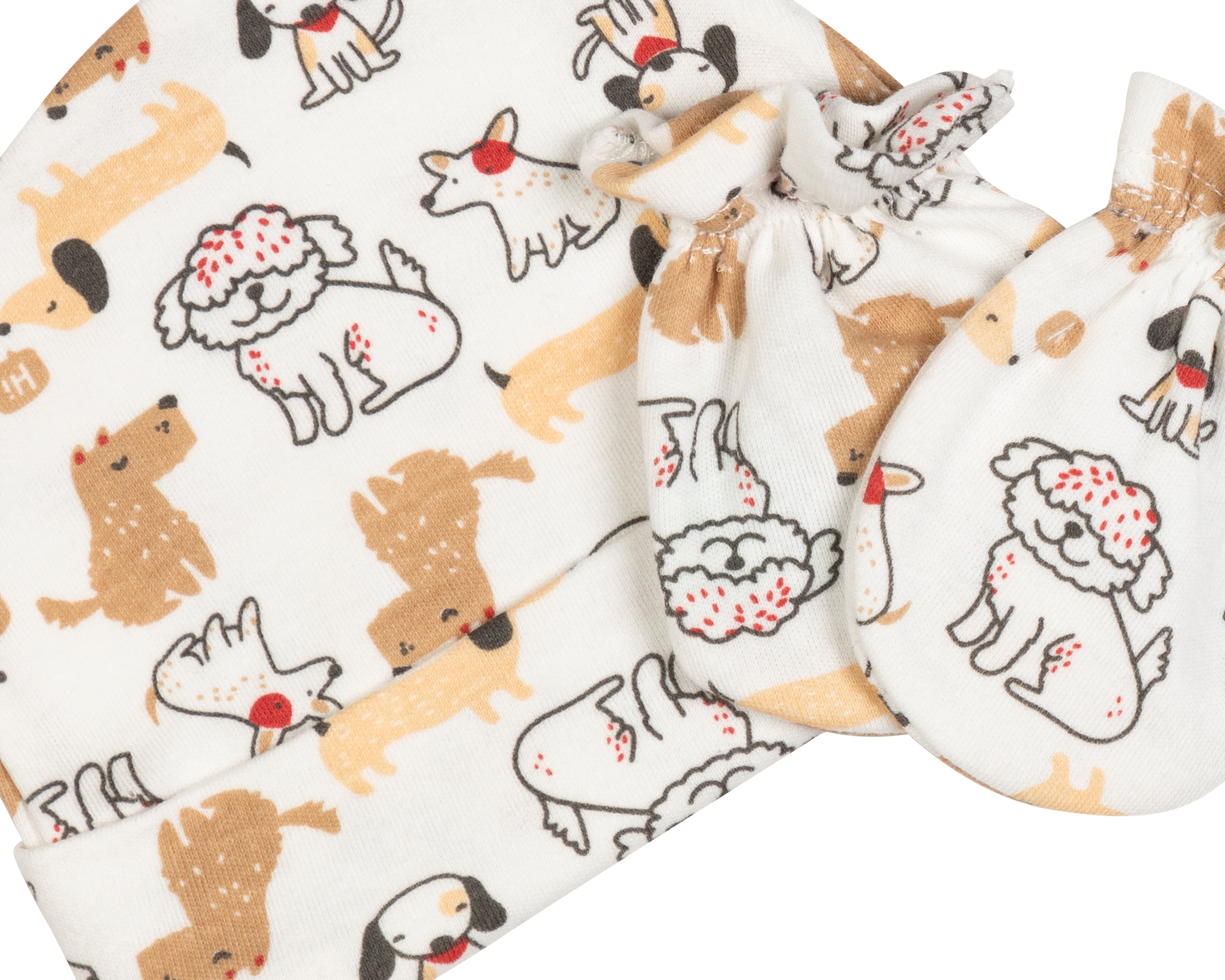 Foto 4 | Foto 4 | Gorro para Bebé con Guantes Baby Colors 6 Piezas