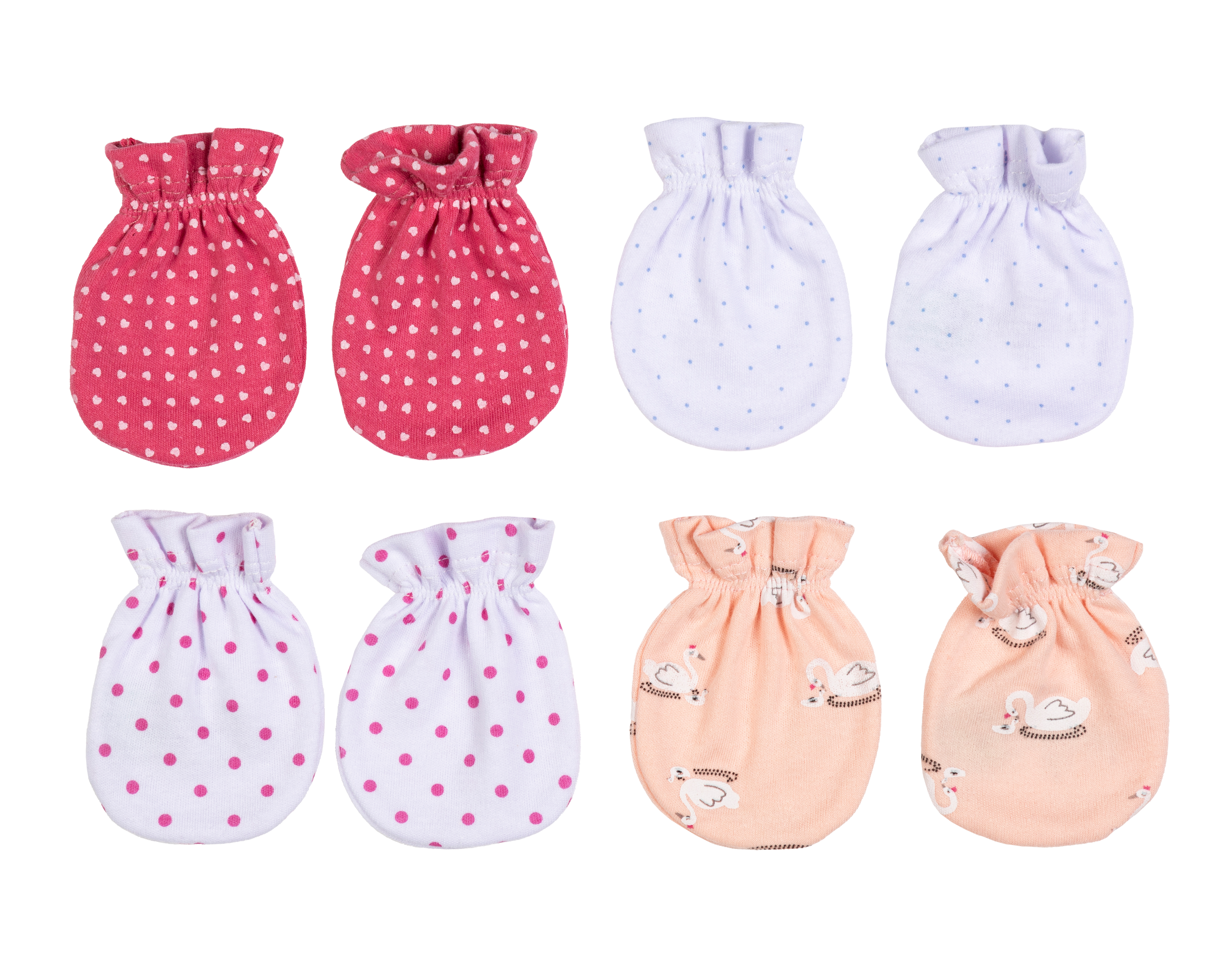 Guantes Baby Colors para Bebé 4 Pares