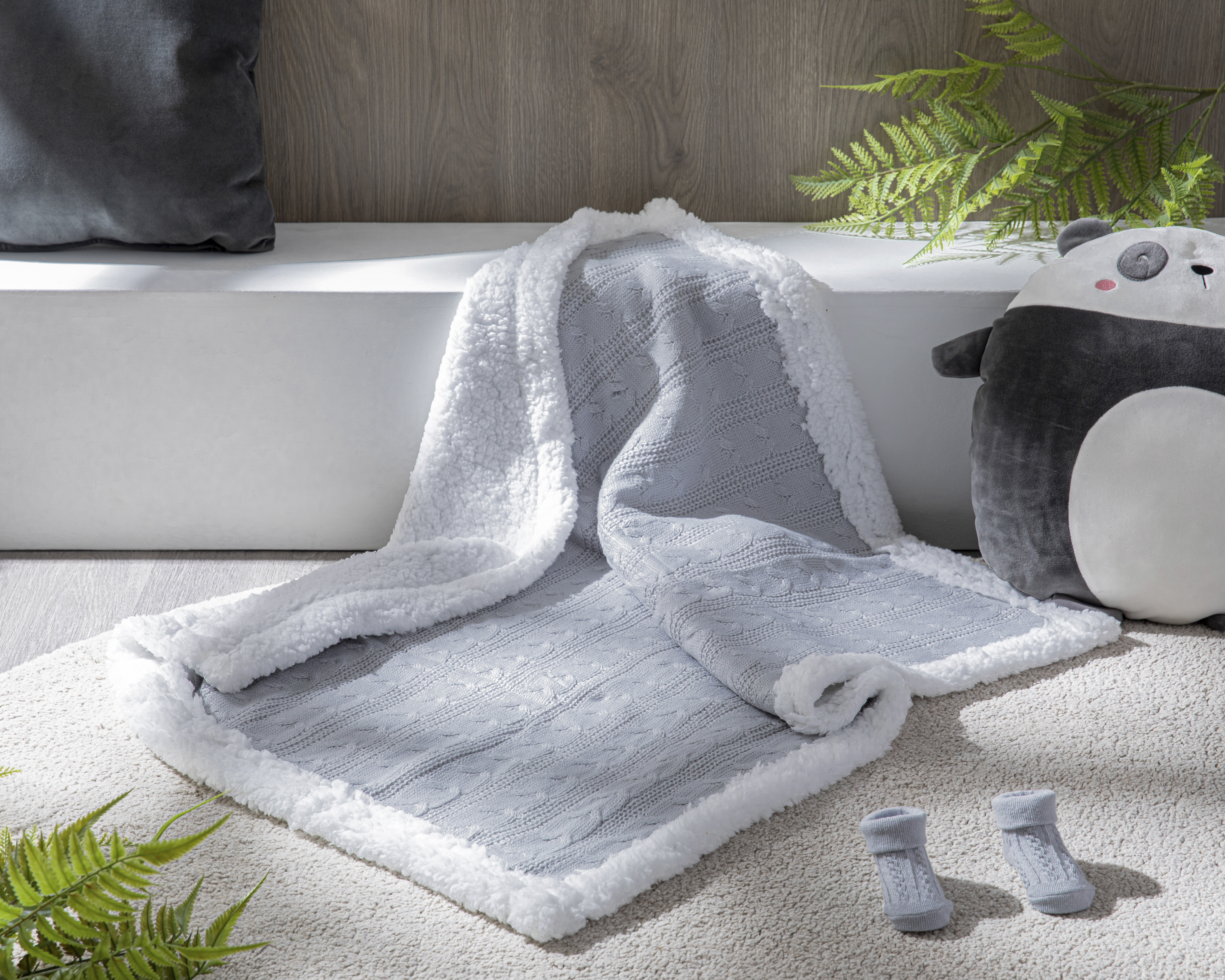 Cobertor y Calcetas para Bebé Baby Colors