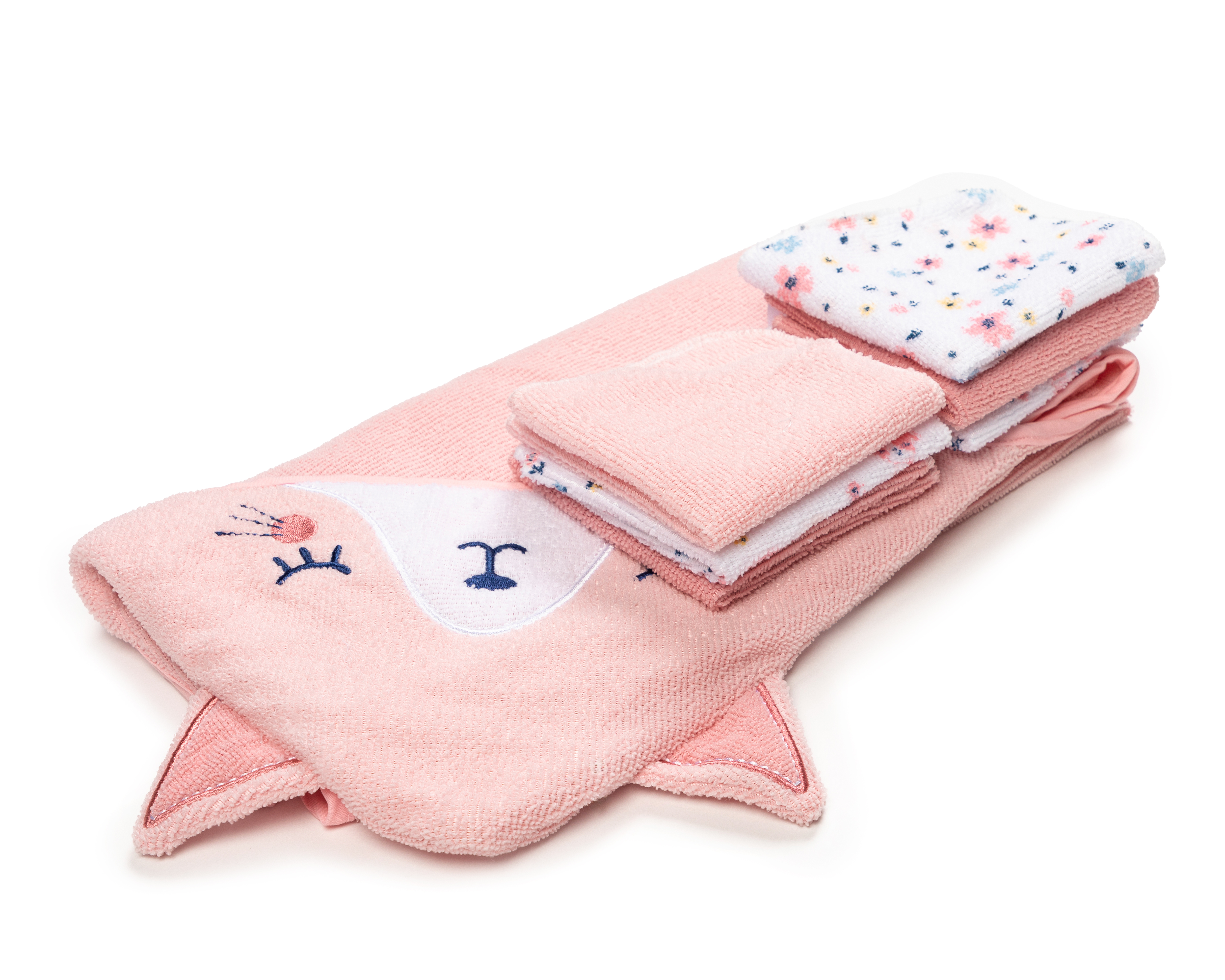 Foto 2 pulgar | Foto 1 | Toalla para Bebé Niña Baby Colors 7 Piezas