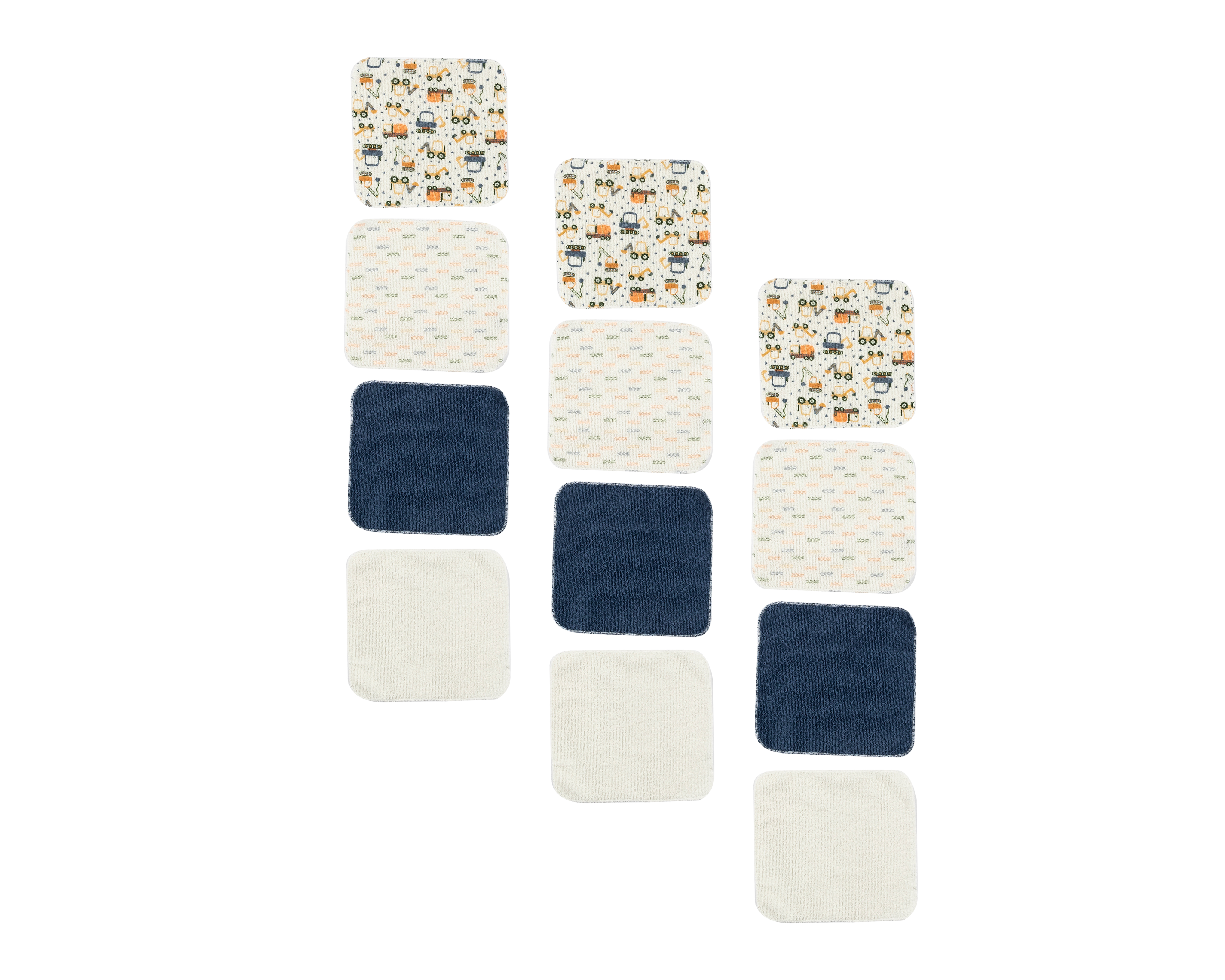 Foto 2 pulgar | Foto 1 | Toallas Faciales Baby Colors Estampada 12 Piezas