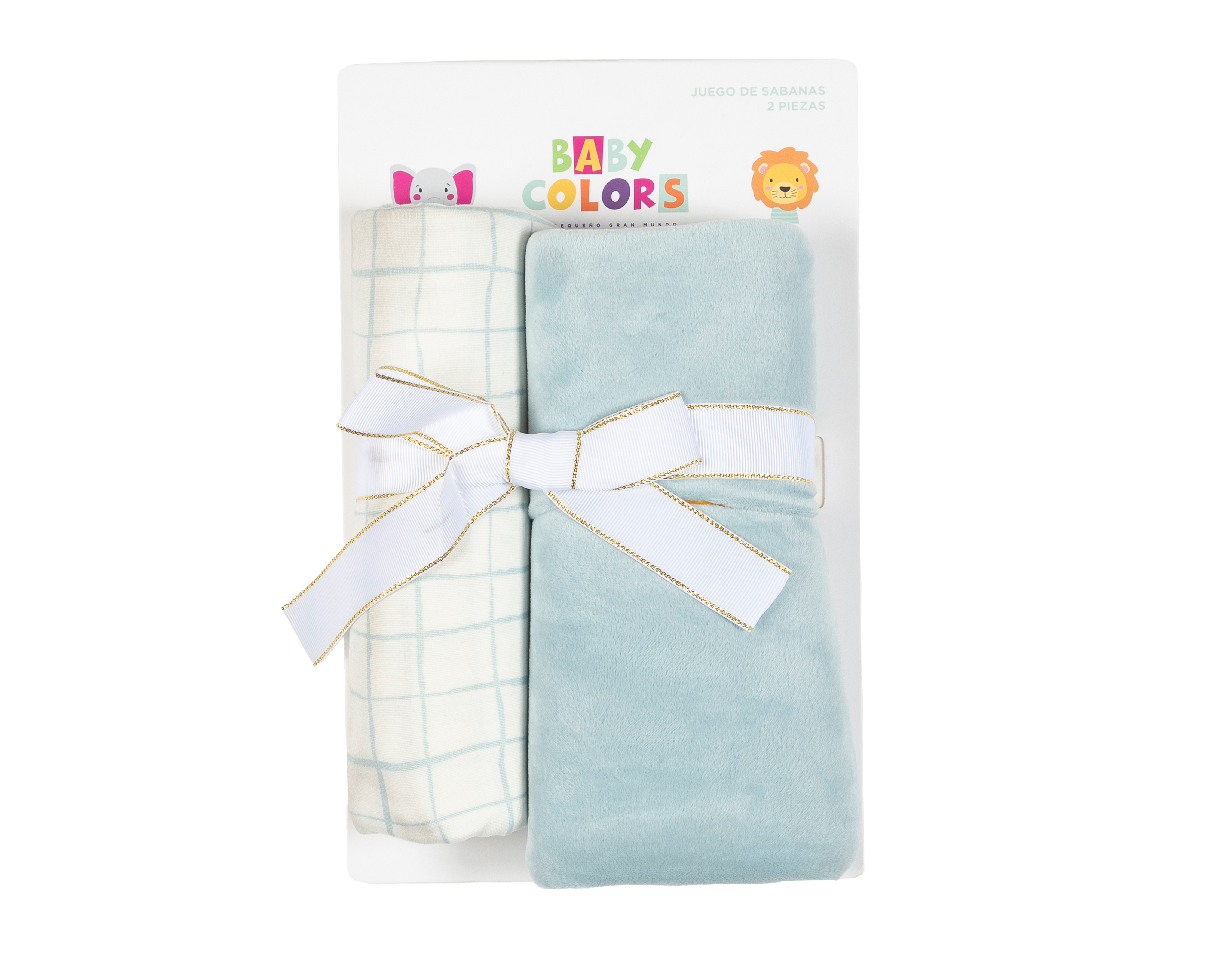 Foto 8 pulgar | Foto 7 | Sábana para Bebé Baby Colors 2 Piezas