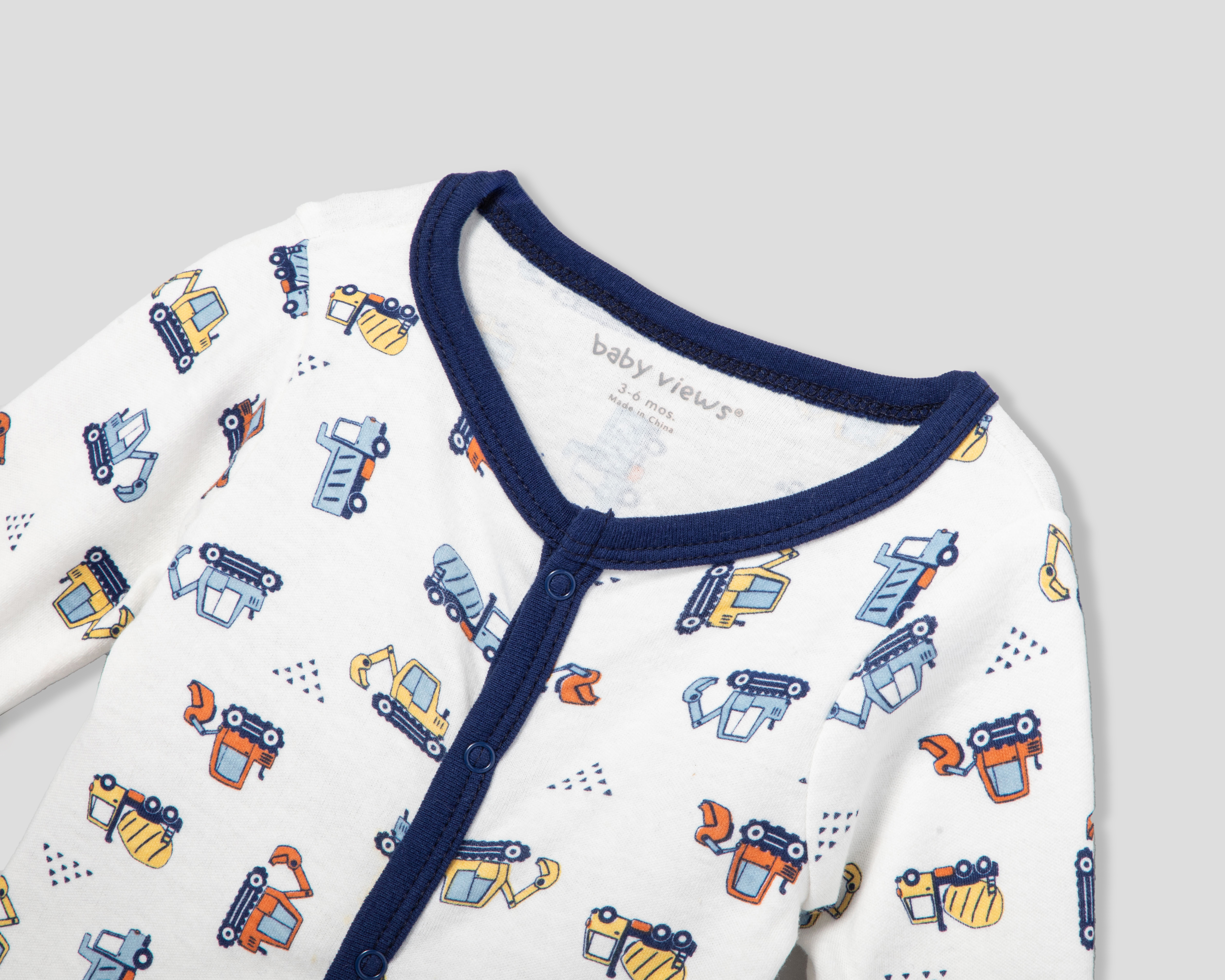 Foto 4 pulgar | Foto 3 | Mameluco para Bebé Niño Baby Views de Algodón