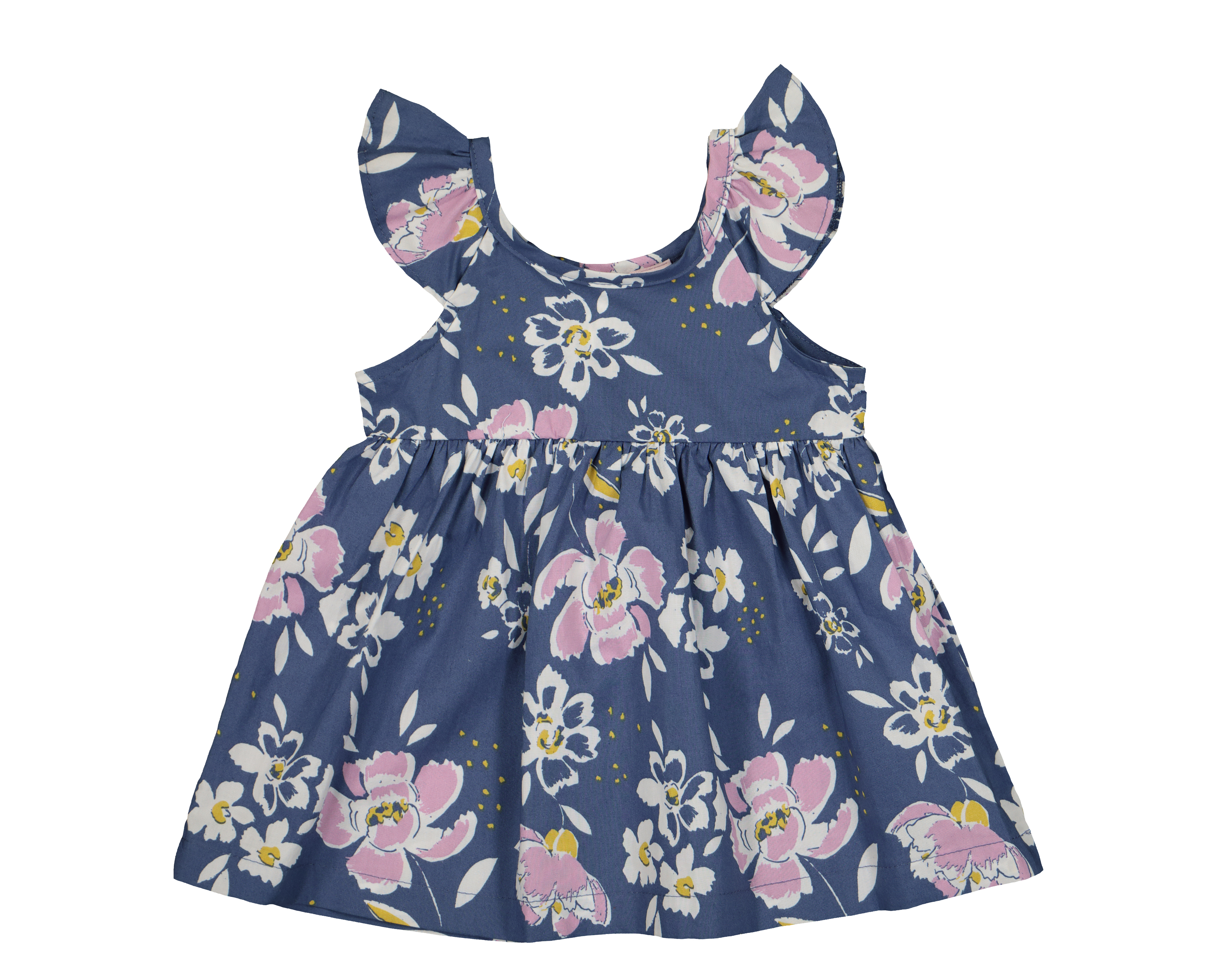 Foto 4 pulgar | Foto 3 | Vestido para Bebé Niña Baby Colors Floral con Sombrero