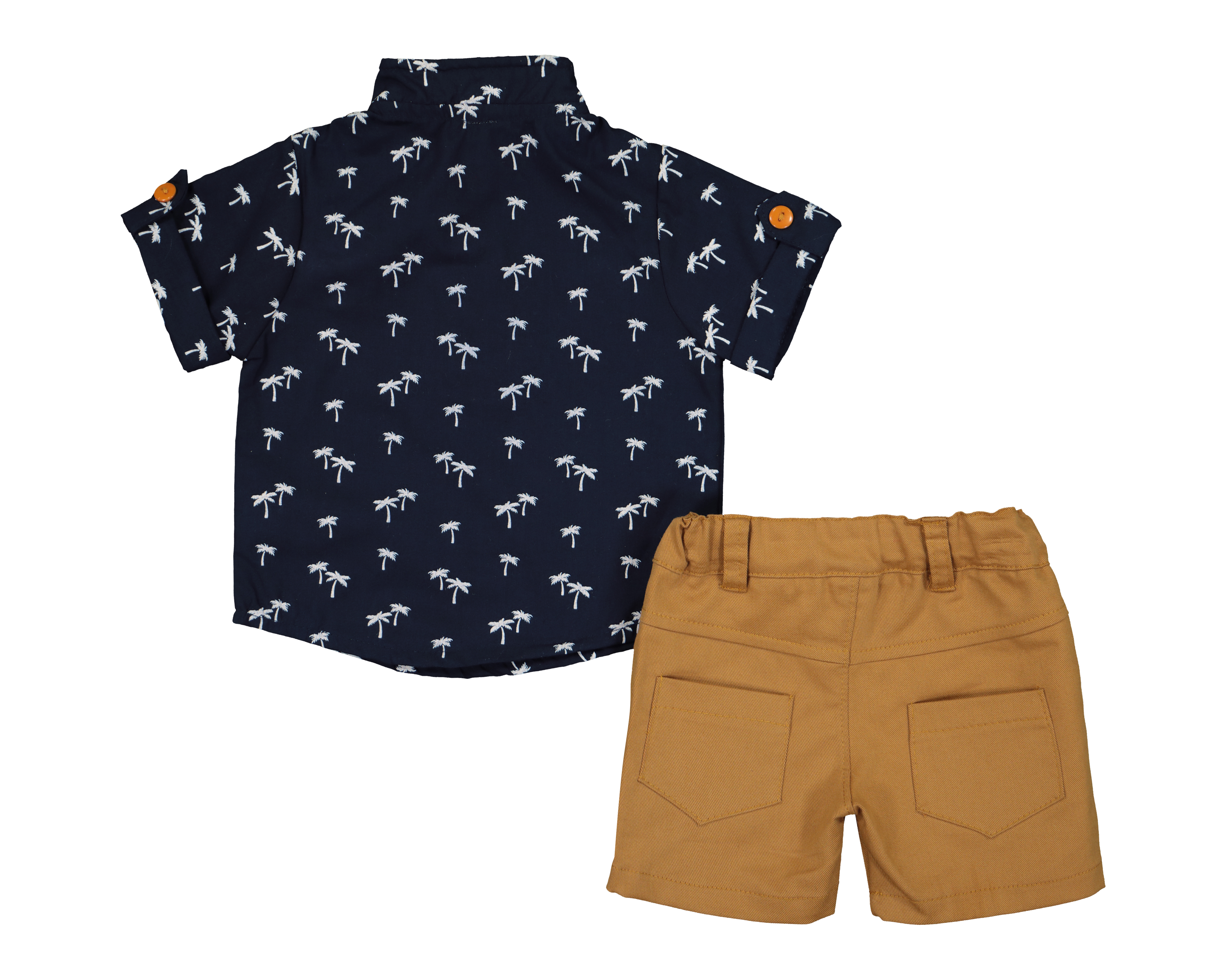 Foto 3 pulgar | Foto 2 | Short y Camisa para Bebé Niño Baby Colors