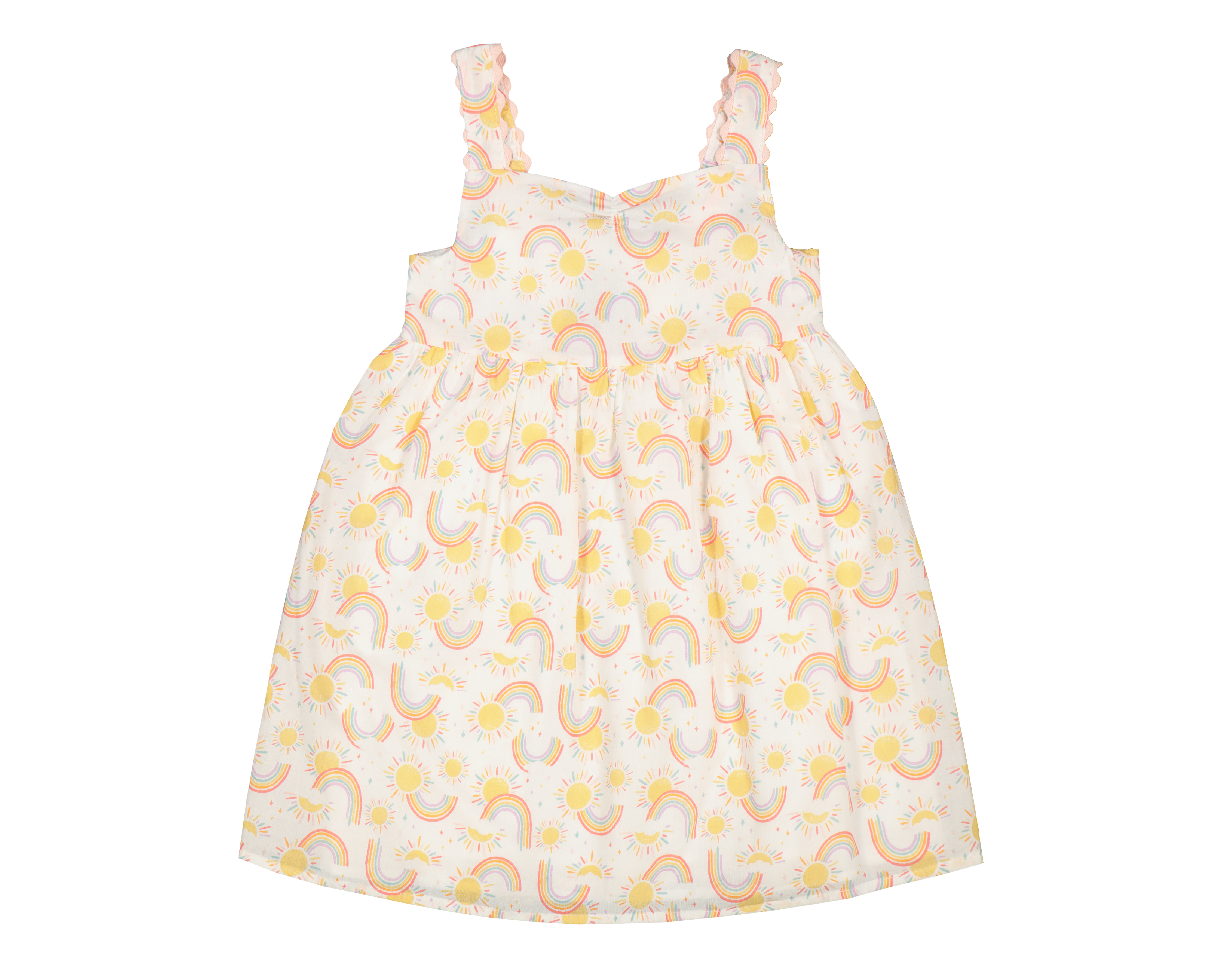 Vestido para Bebé Niña Baby Colors con Print de Arcoíris
