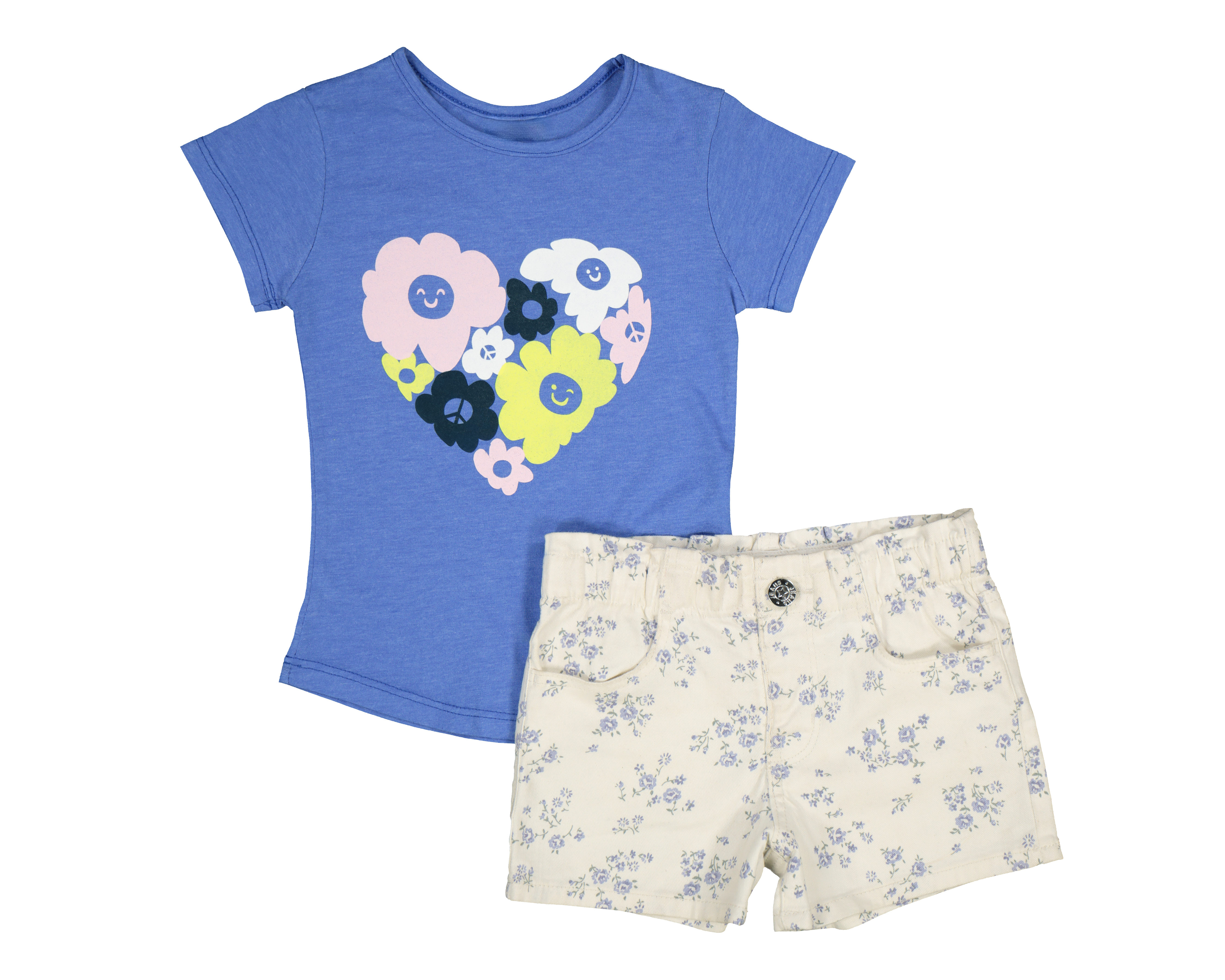 Foto 1 | Foto 1 | Short y Playera para Bebé Niña Baby Colors