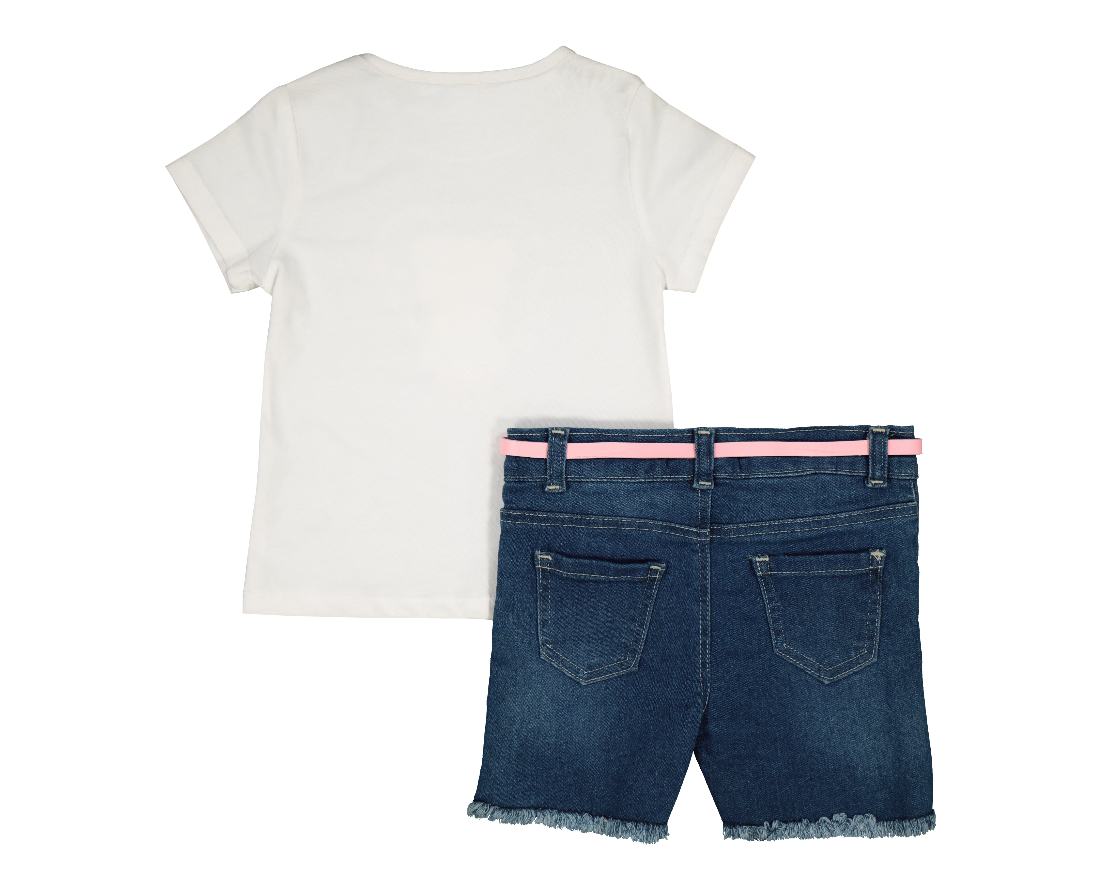 Foto 3 pulgar | Foto 2 | Short y Playera para Bebé Niña Baby Colors