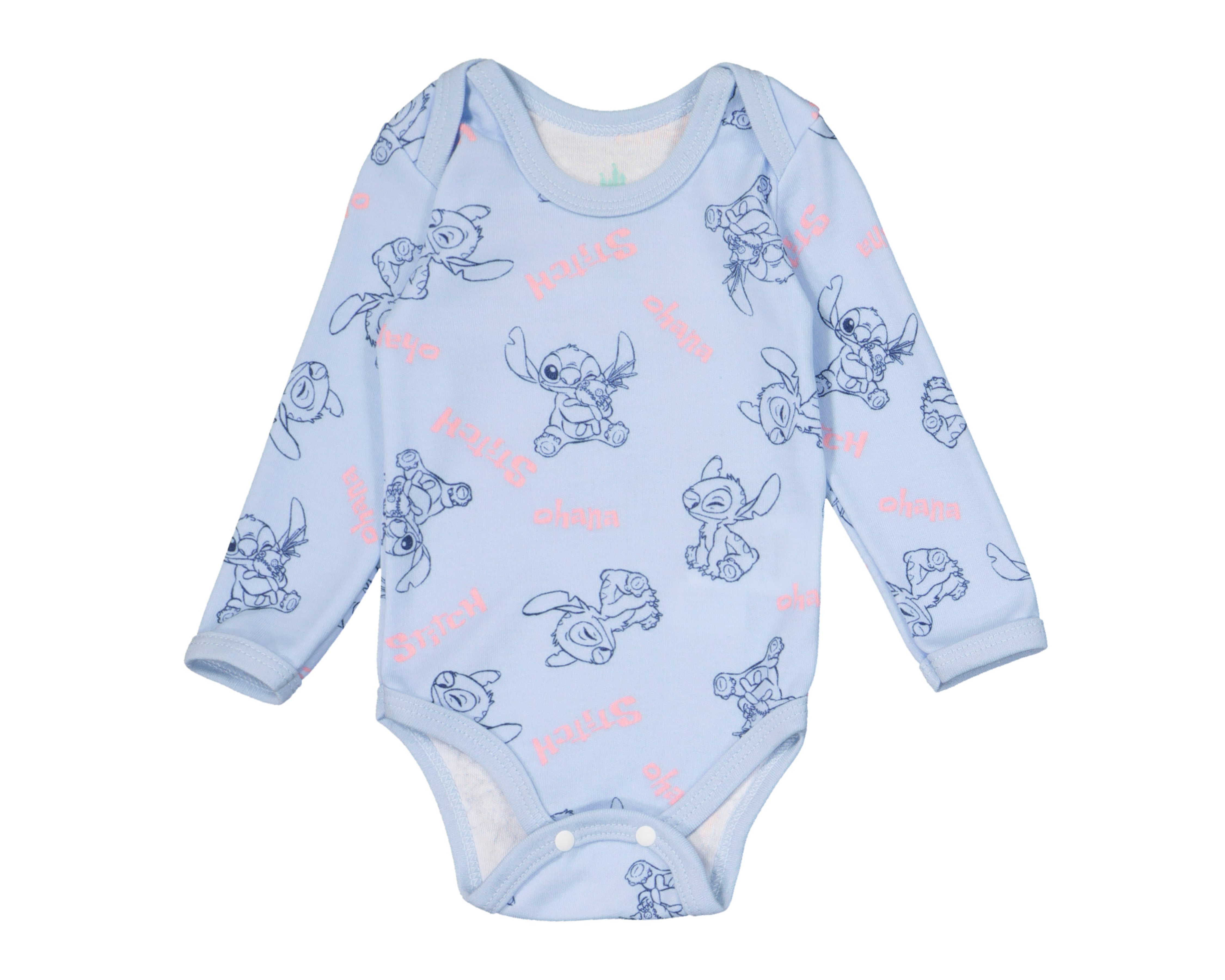 Foto 3 | Foto 3 | Pañalero para Bebé Niña Disney Baby Stitch 3 Piezas