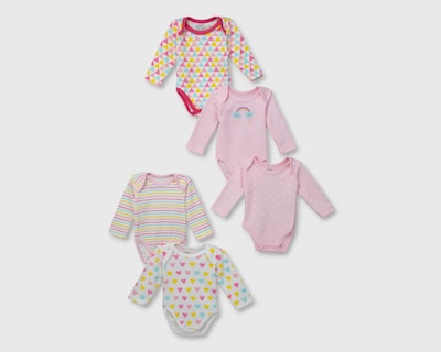Foto 1 | Foto 1 | Pañalero Baby Colors para Bebé Niña 5 Piezas