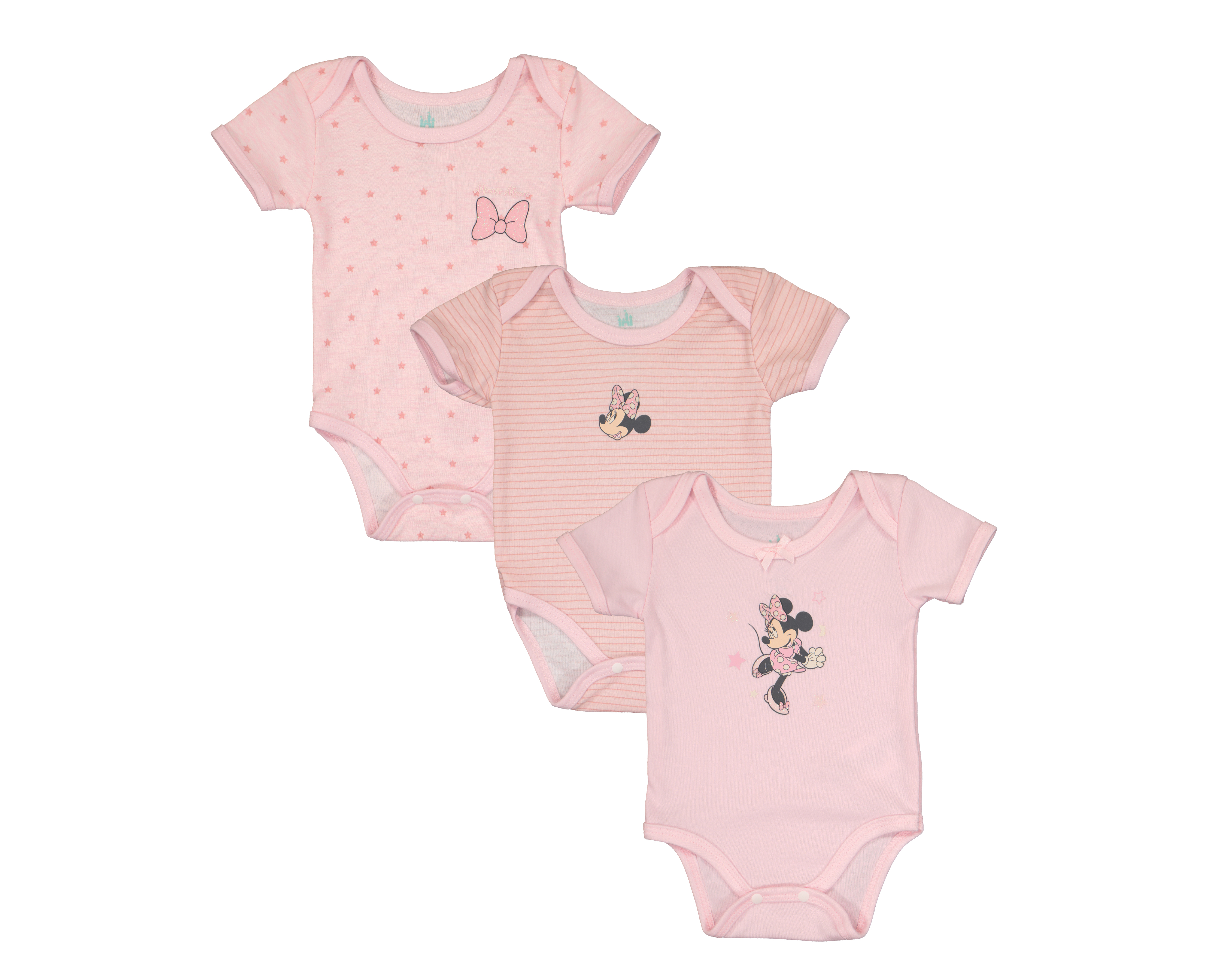 Pañalero para Bebé Niña Disney Baby con Estampado 3 Piezas