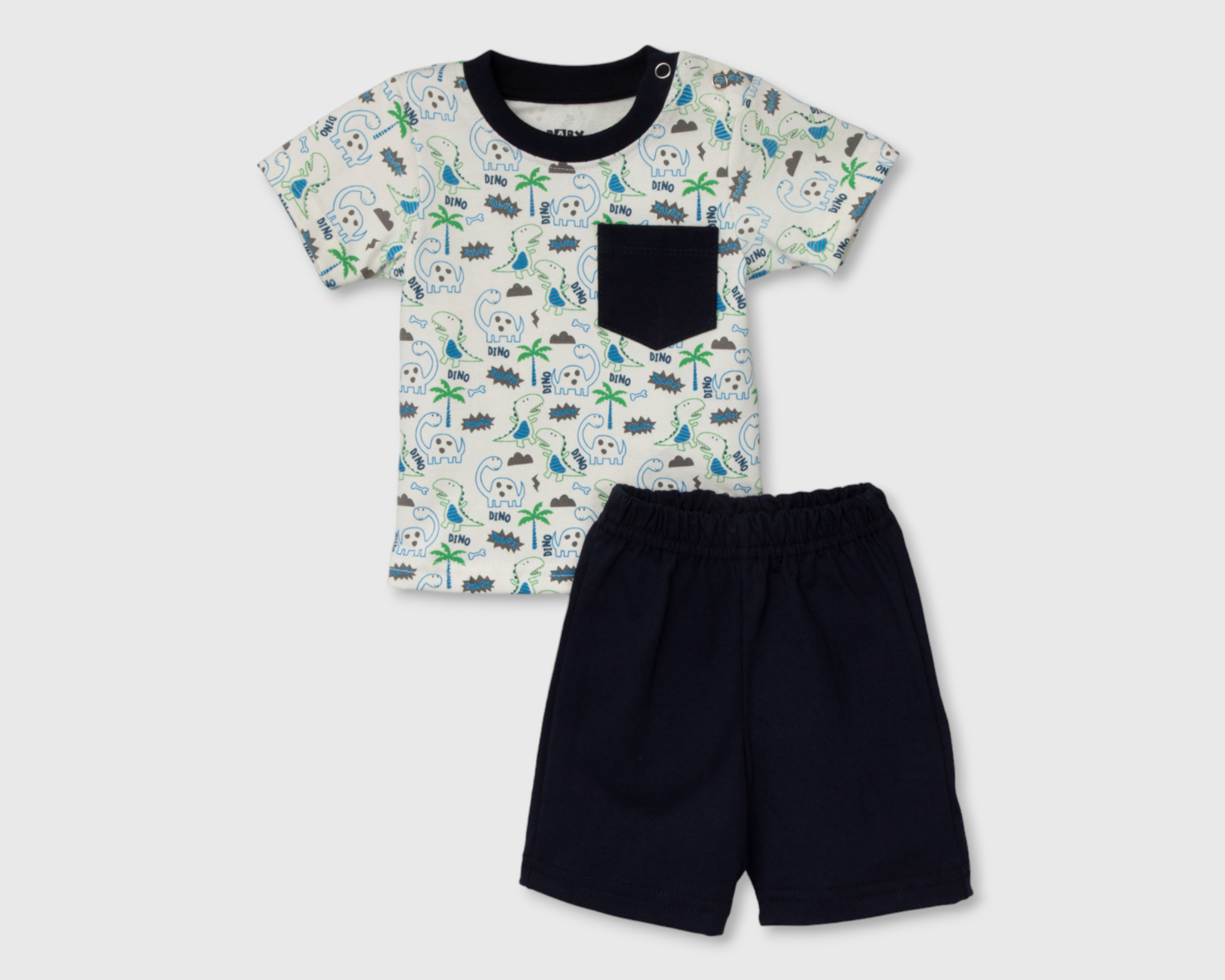 Foto 1 | Foto 1 | Conjunto para Bebé Niño Baby Colors 2 Piezas