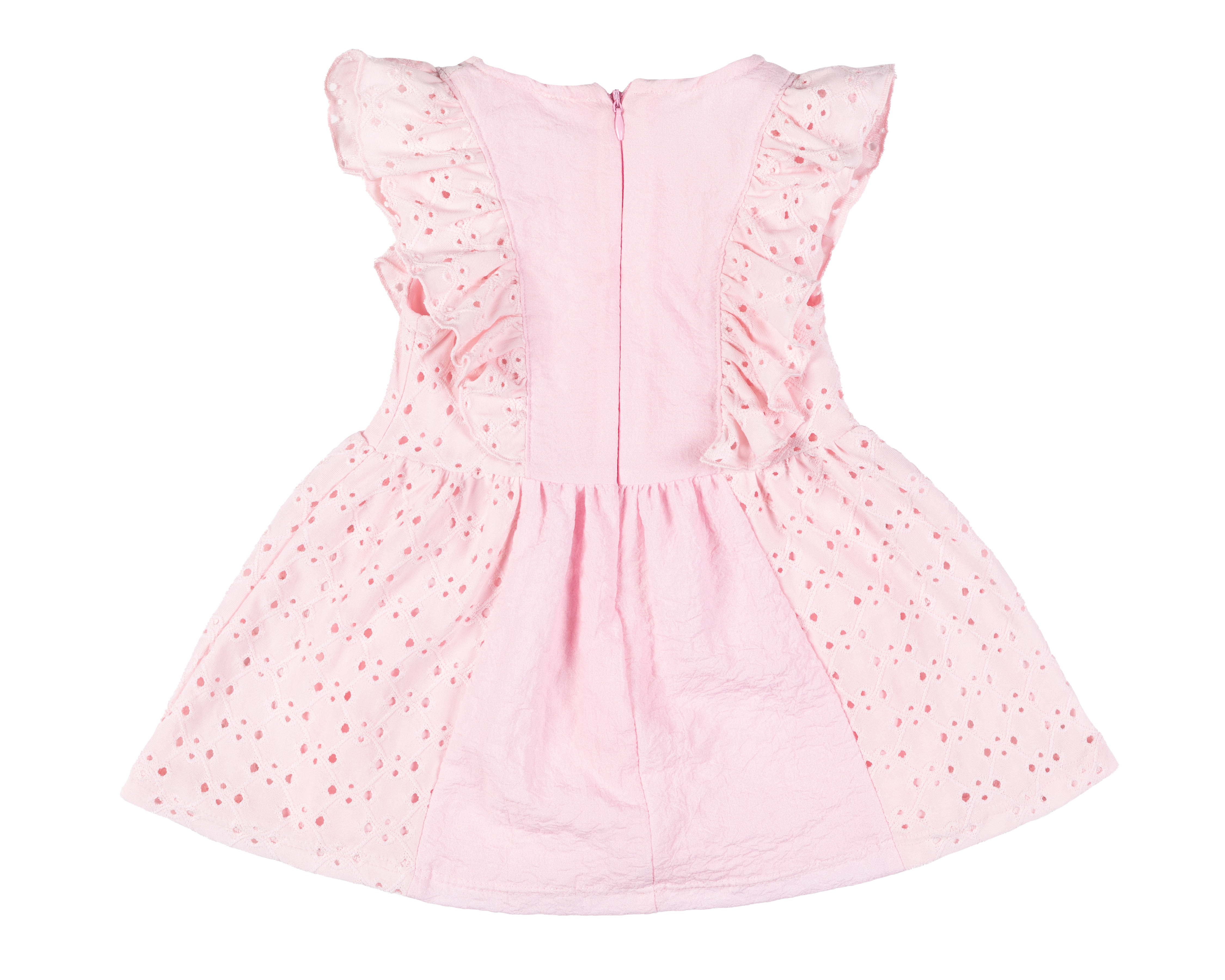 Foto 3 pulgar | Foto 2 | Vestido Baby Colors Rosa para Bebé Niña