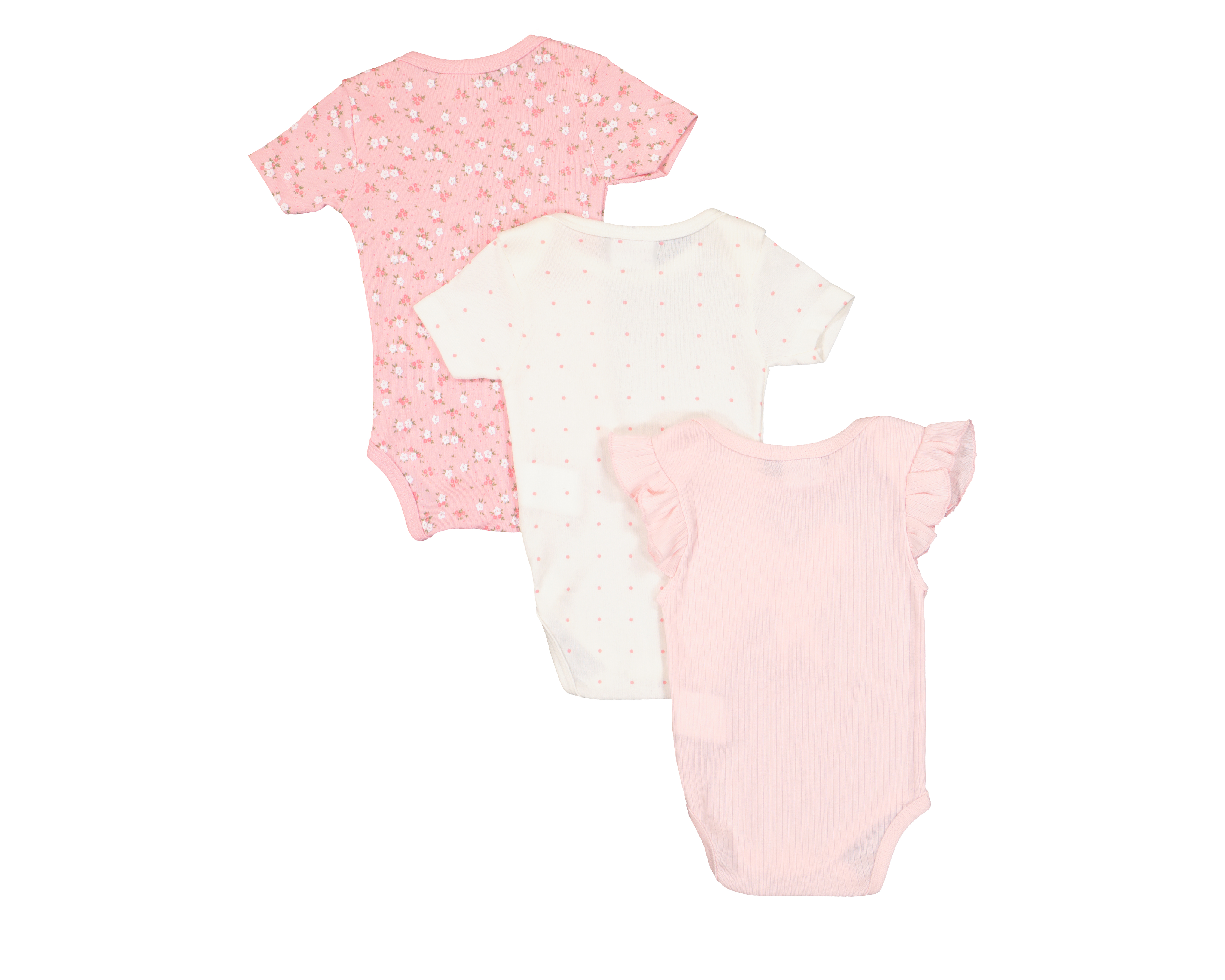 Foto 2 | Foto 2 | Pañalero para Bebé Niña Baby Colors con Estampado 3 Piezas