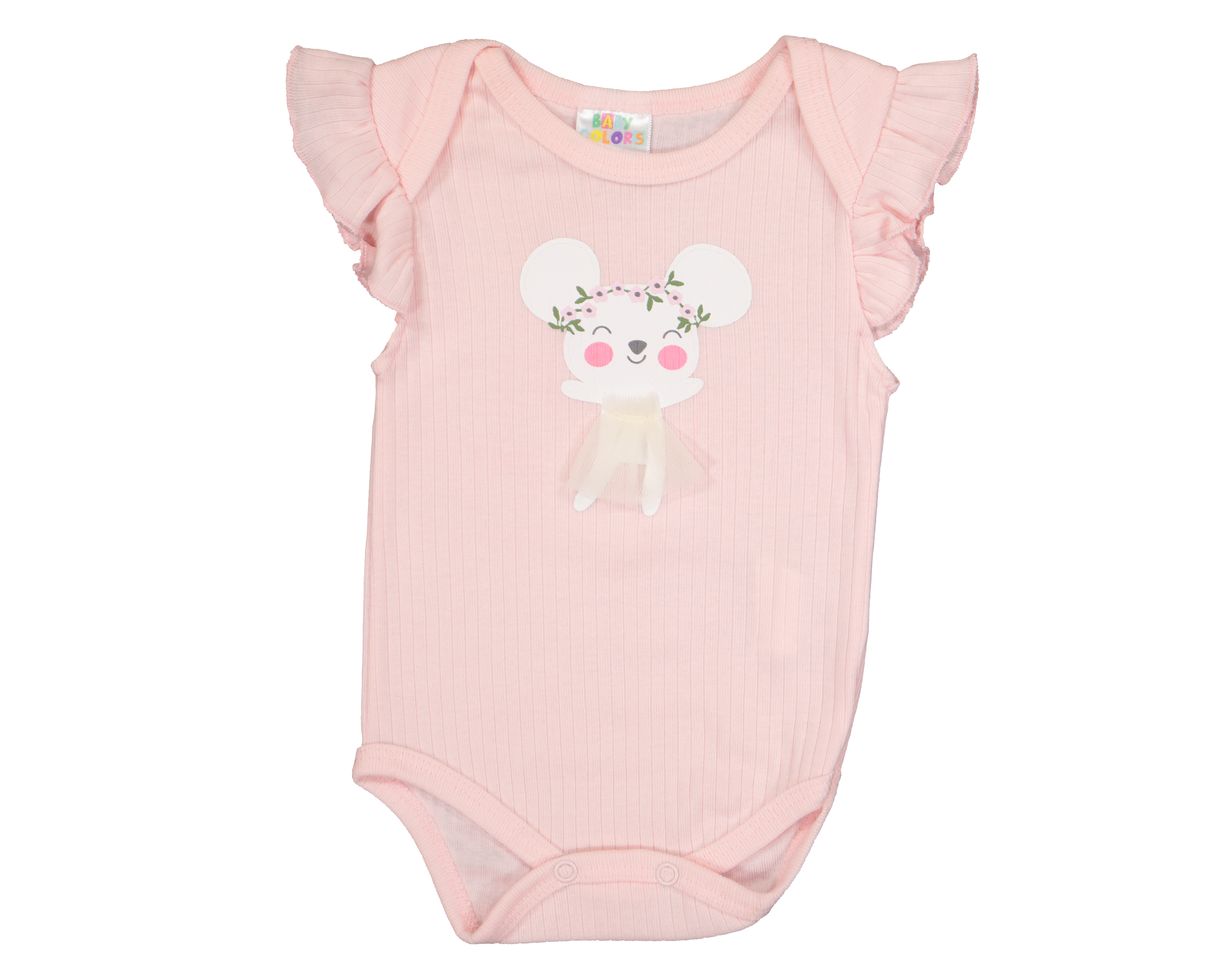 Foto 5 | Foto 5 | Pañalero para Bebé Niña Baby Colors con Estampado 3 Piezas