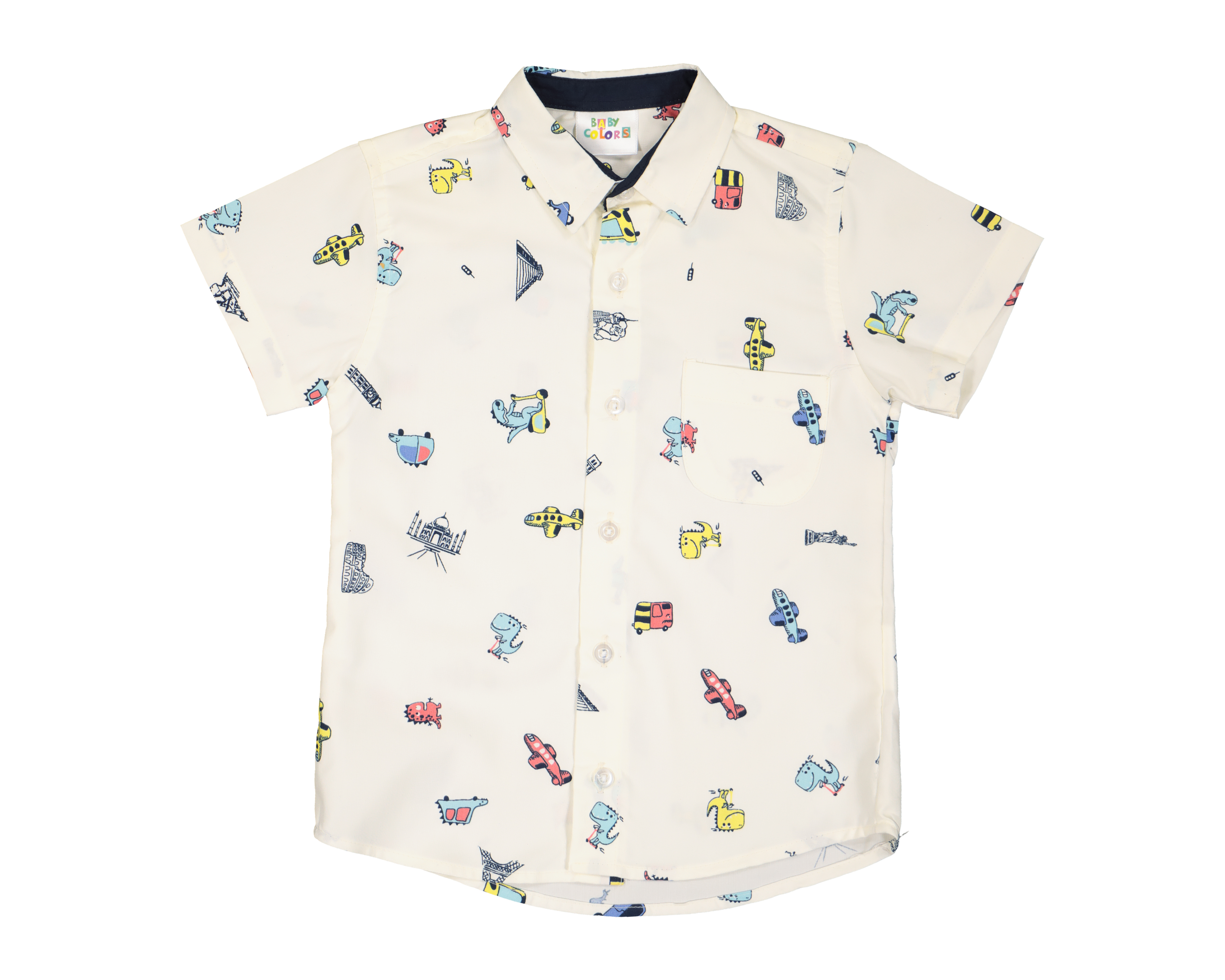 Foto 1 | Foto 1 | Camisa para Bebé Baby Colors Manga Corta