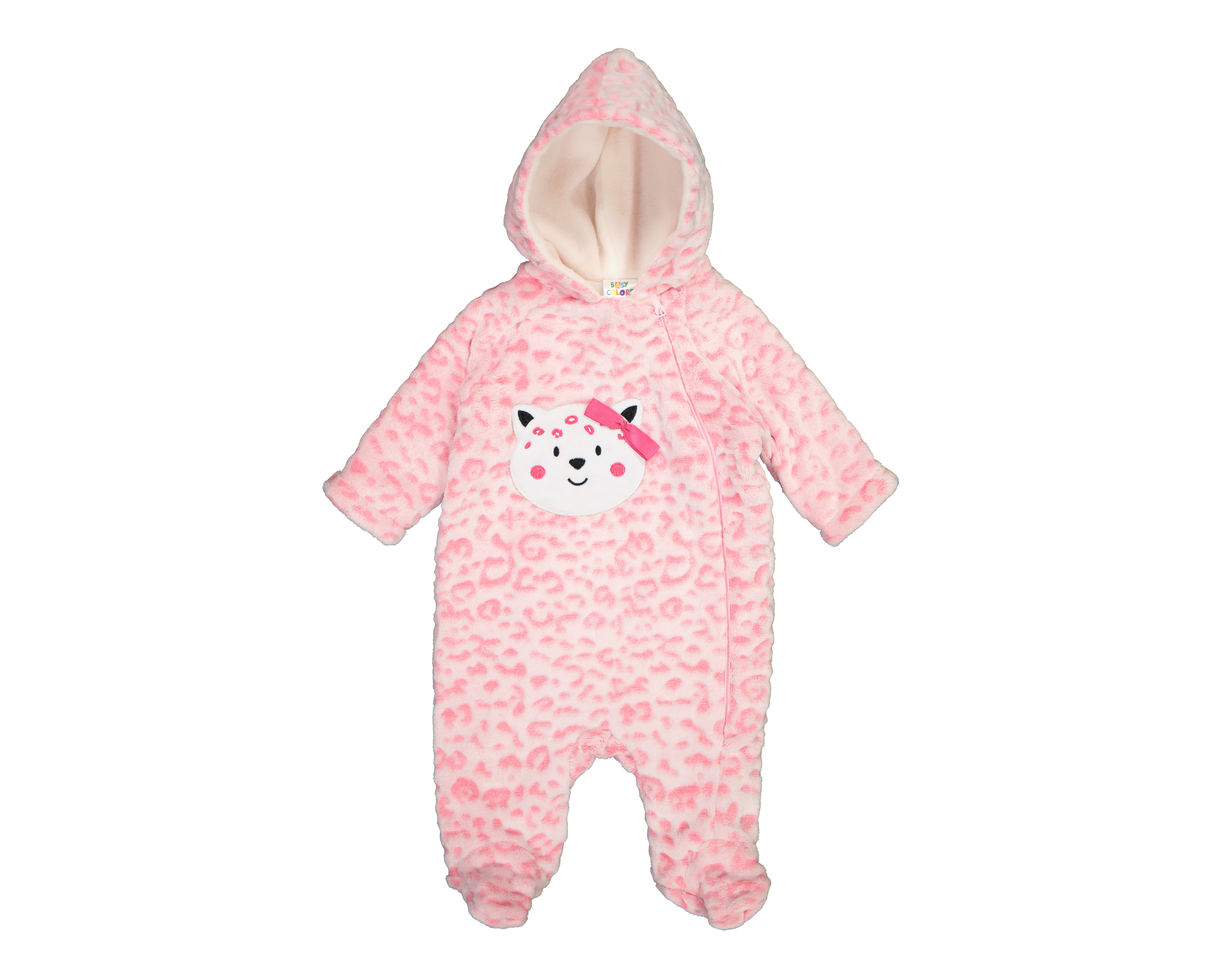 Foto 2 pulgar | Foto 1 | Mameluco para Bebé Niña Baby Colors Rosa