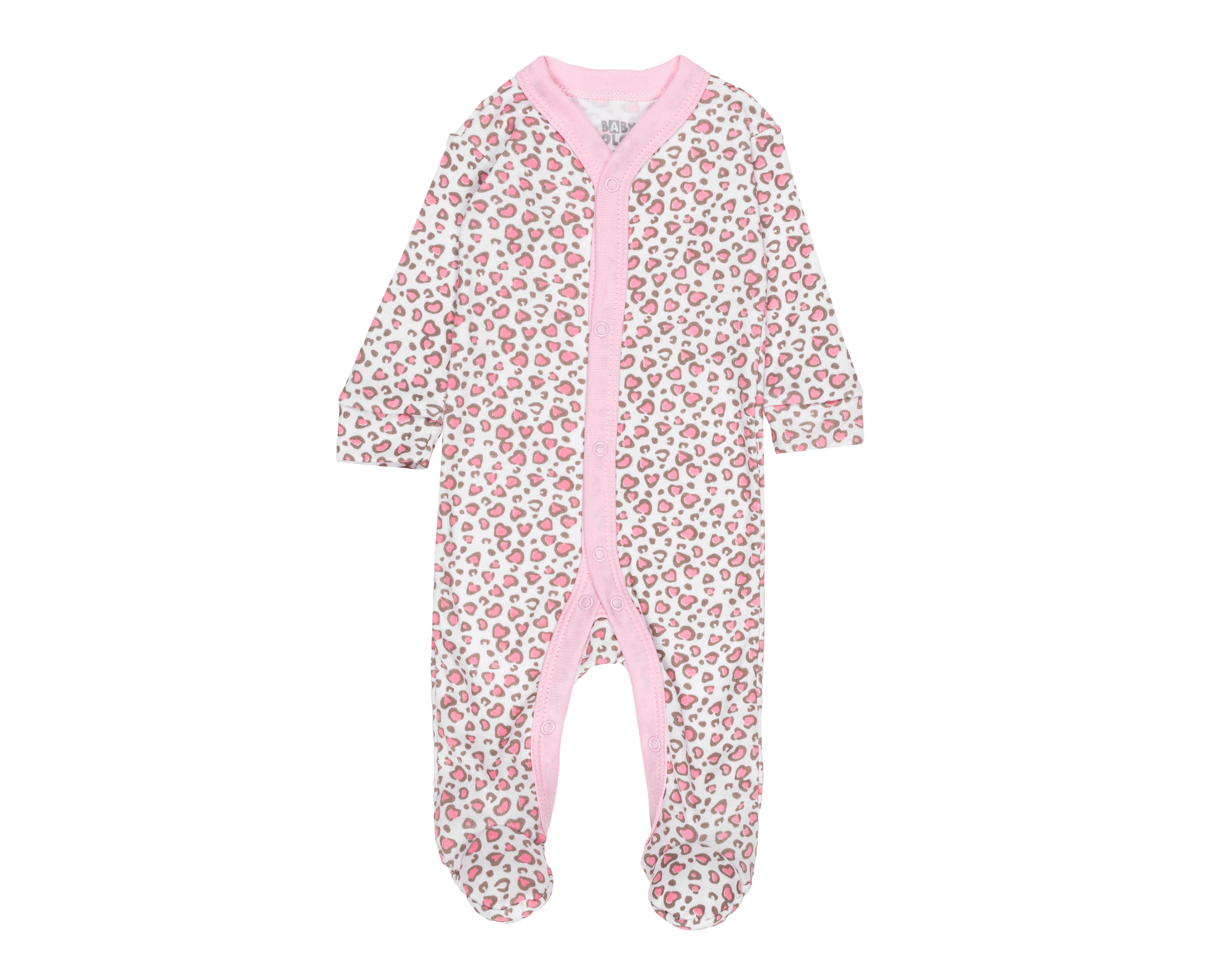 Foto 4 | Foto 4 | Mameluco para Bebé Niña Baby Colors de Jaguar 2 Piezas