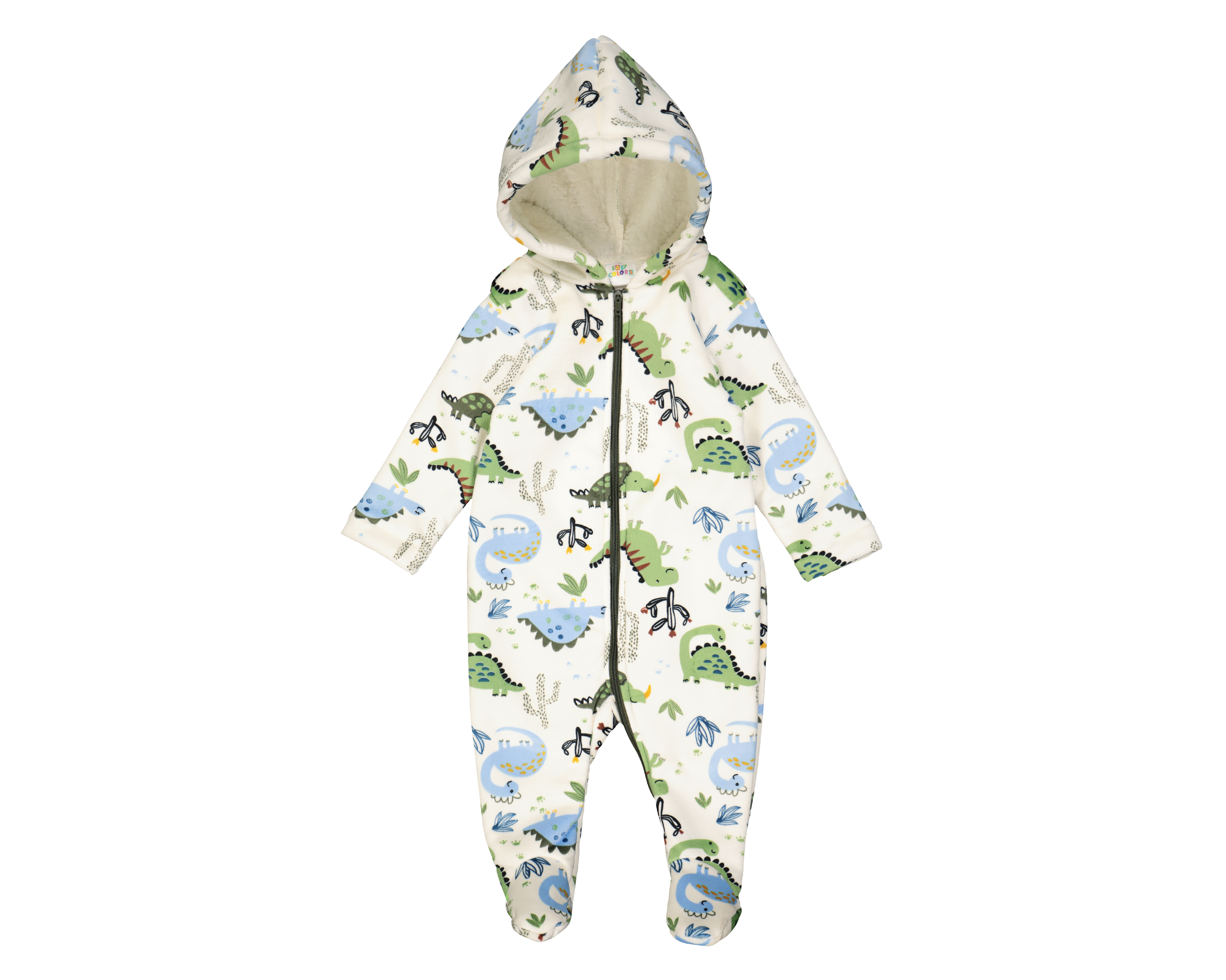 Foto 2 pulgar | Foto 1 | Mameluco para Bebé Niño Baby Colors Estampado