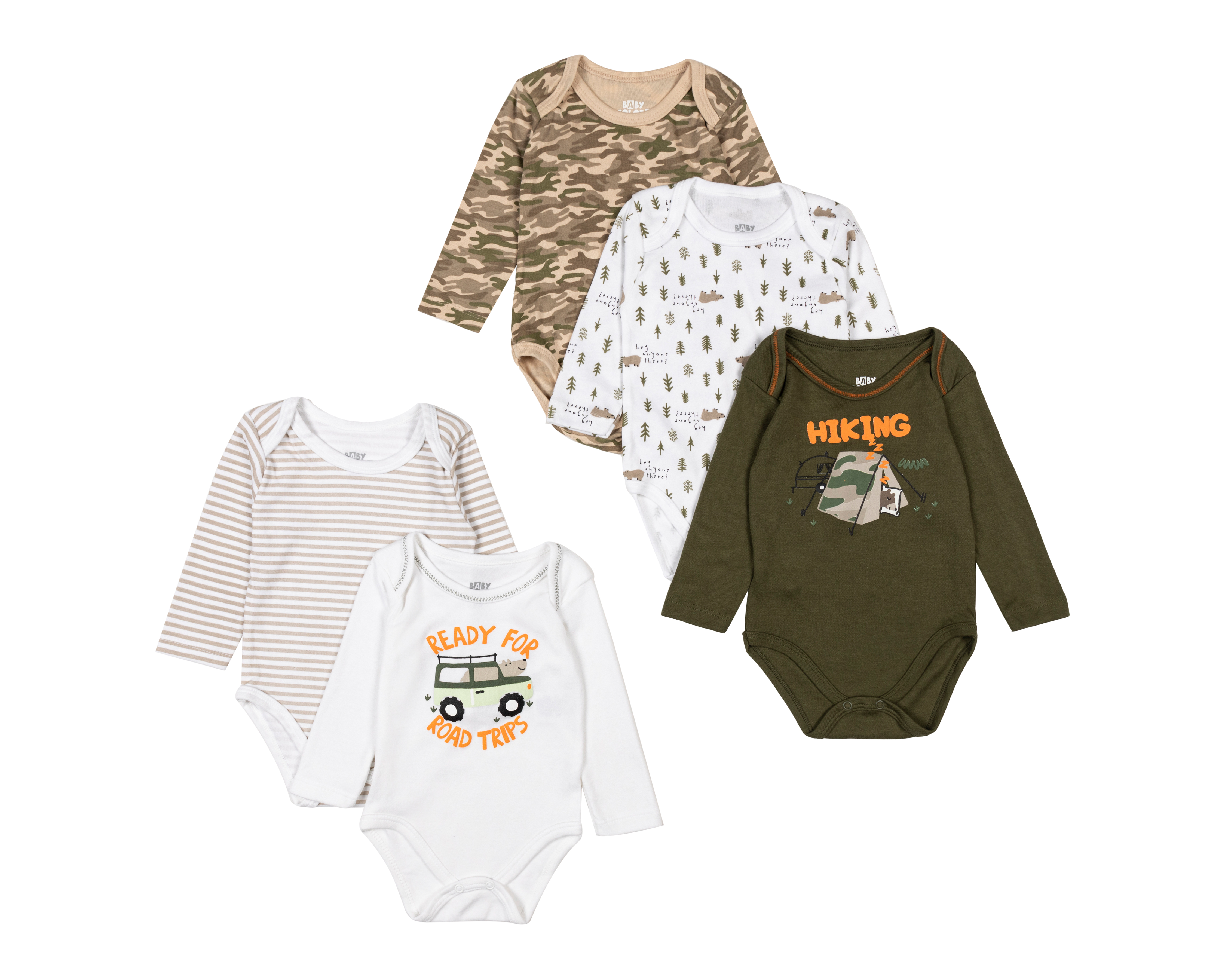 Foto 1 | Foto 1 | Pañalero para Bebé Niño Baby Colors 5 Piezas