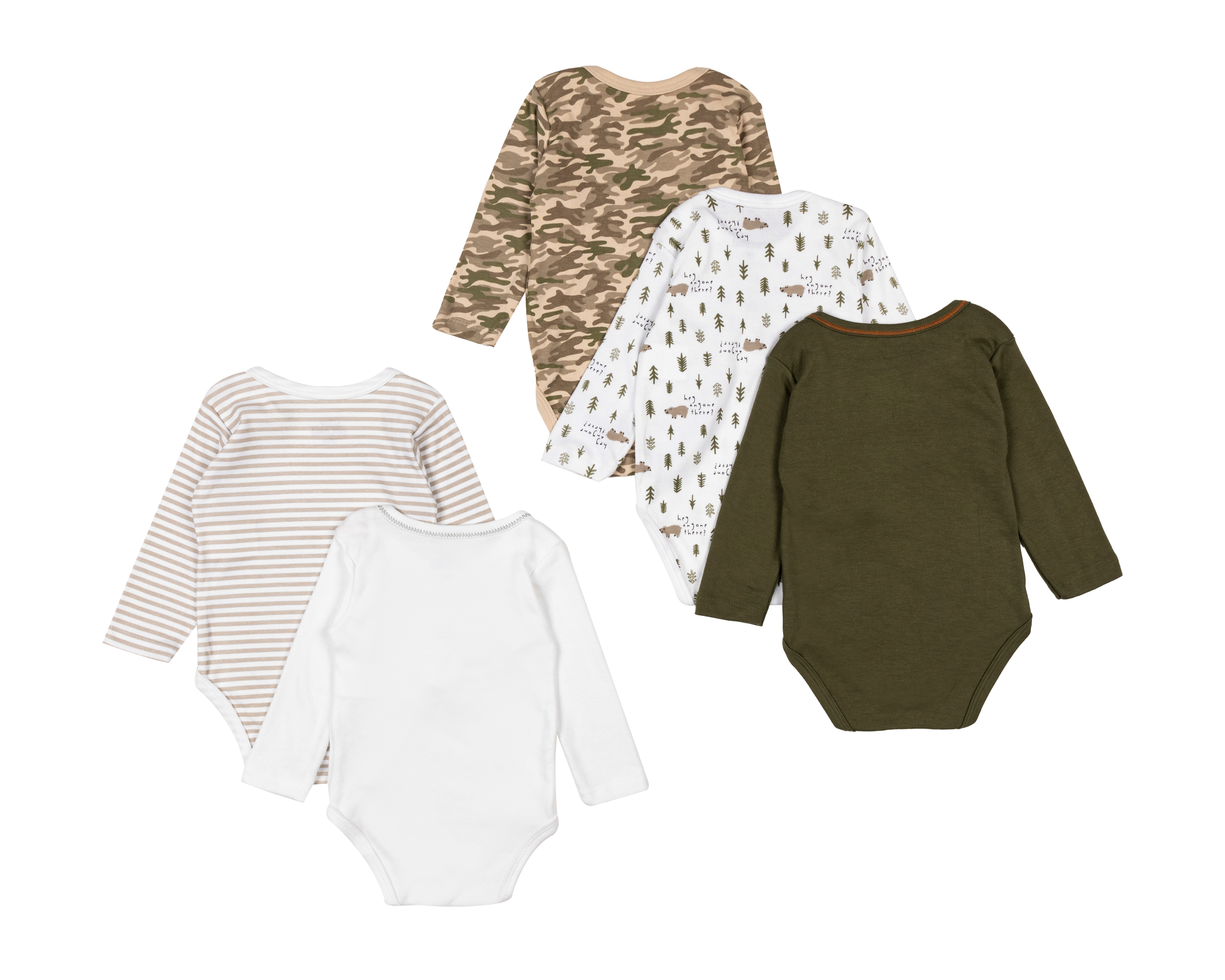 Foto 3 pulgar | Foto 2 | Pañalero para Bebé Niño Baby Colors 5 Piezas