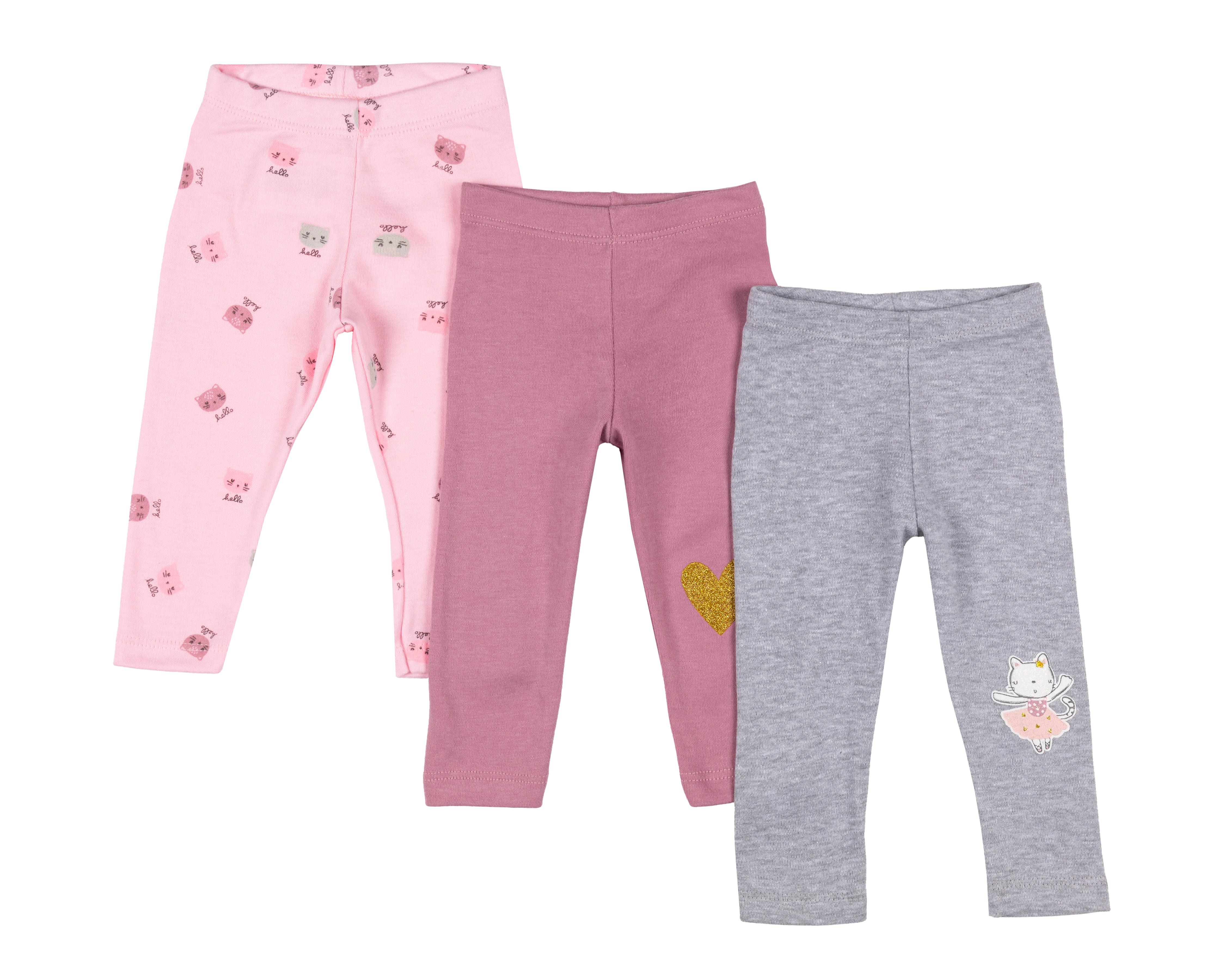 Foto 2 pulgar | Foto 1 | Pantalón para Bebé Baby Colors 3 Piezas