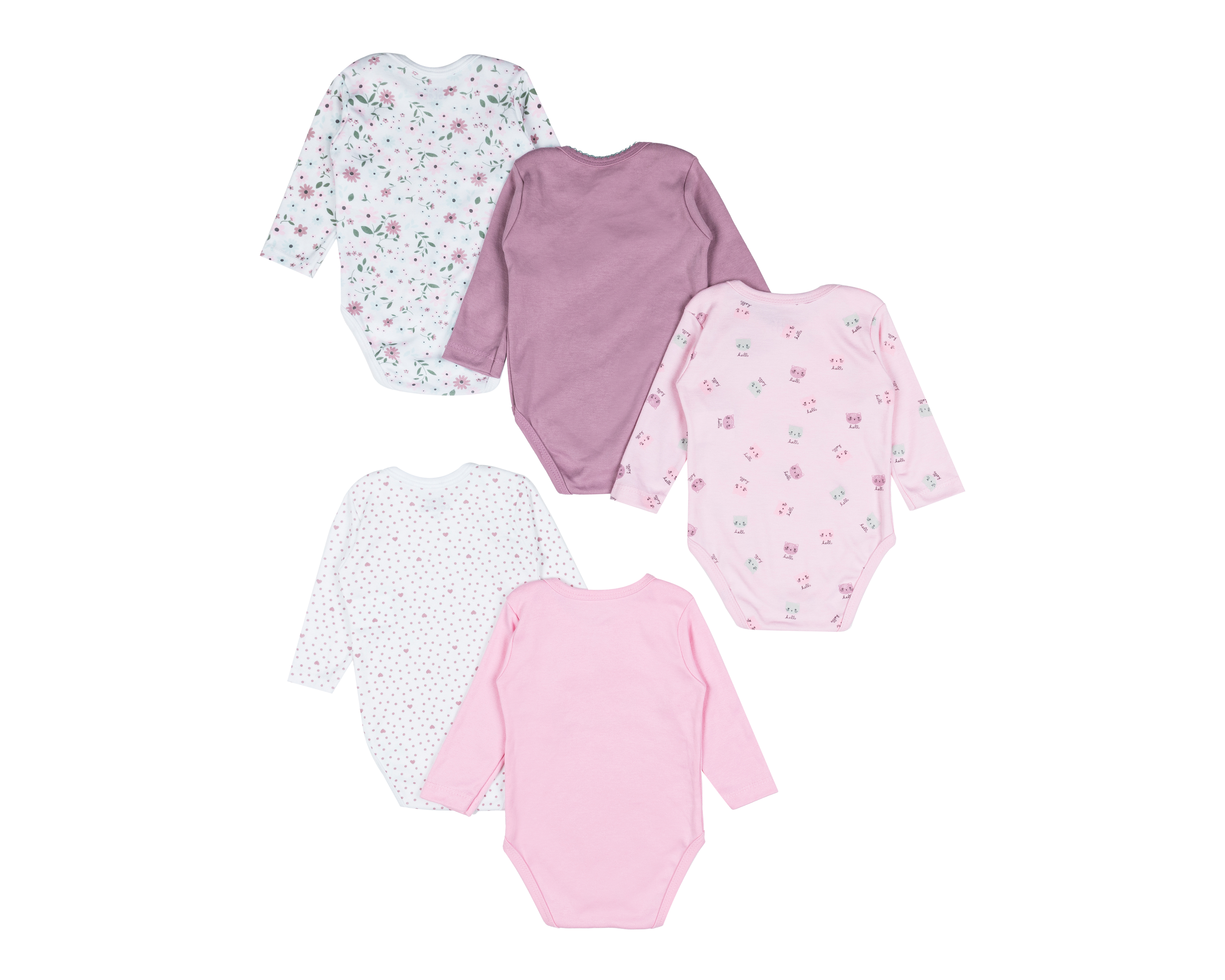 Foto 2 | Foto 2 | Pañalero para Bebé Niña Baby Colors Estampado 5 Piezas