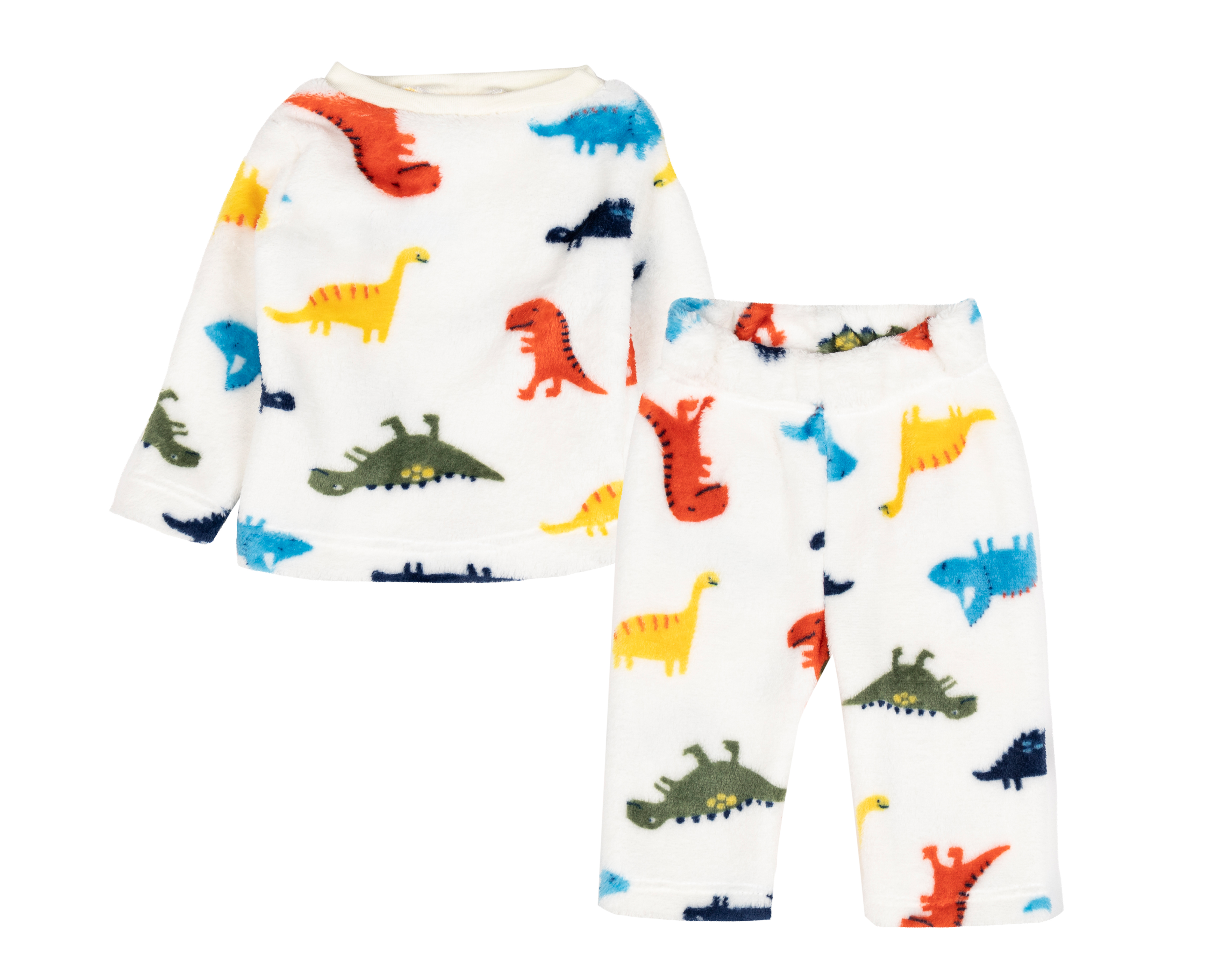Foto 2 pulgar | Foto 1 | Pijama Baby Colors de Dinosaurios para Bebé Niño