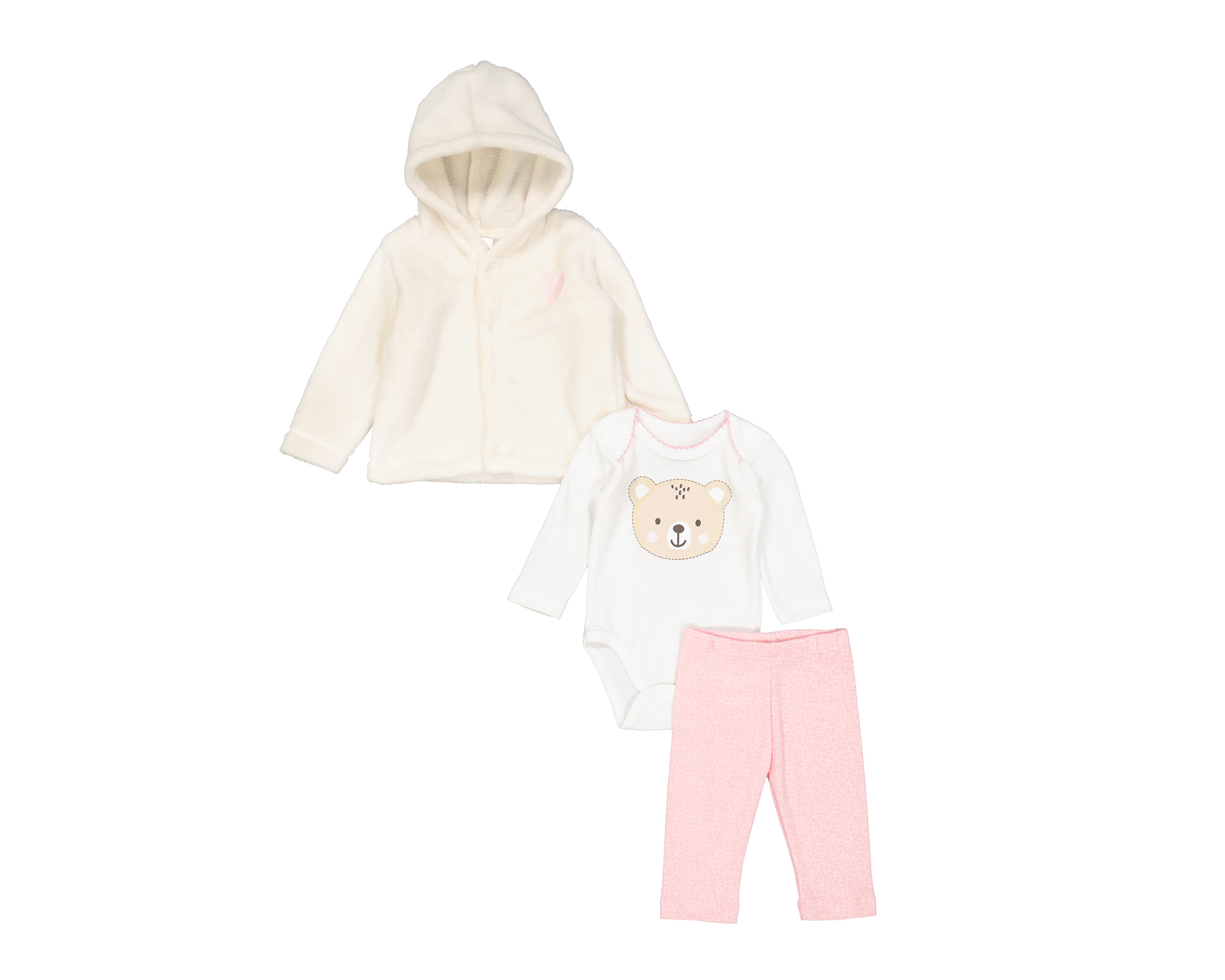 Foto 1 | Foto 1 | Conjunto Baby Colors para Bebé Niña 3 Piezas