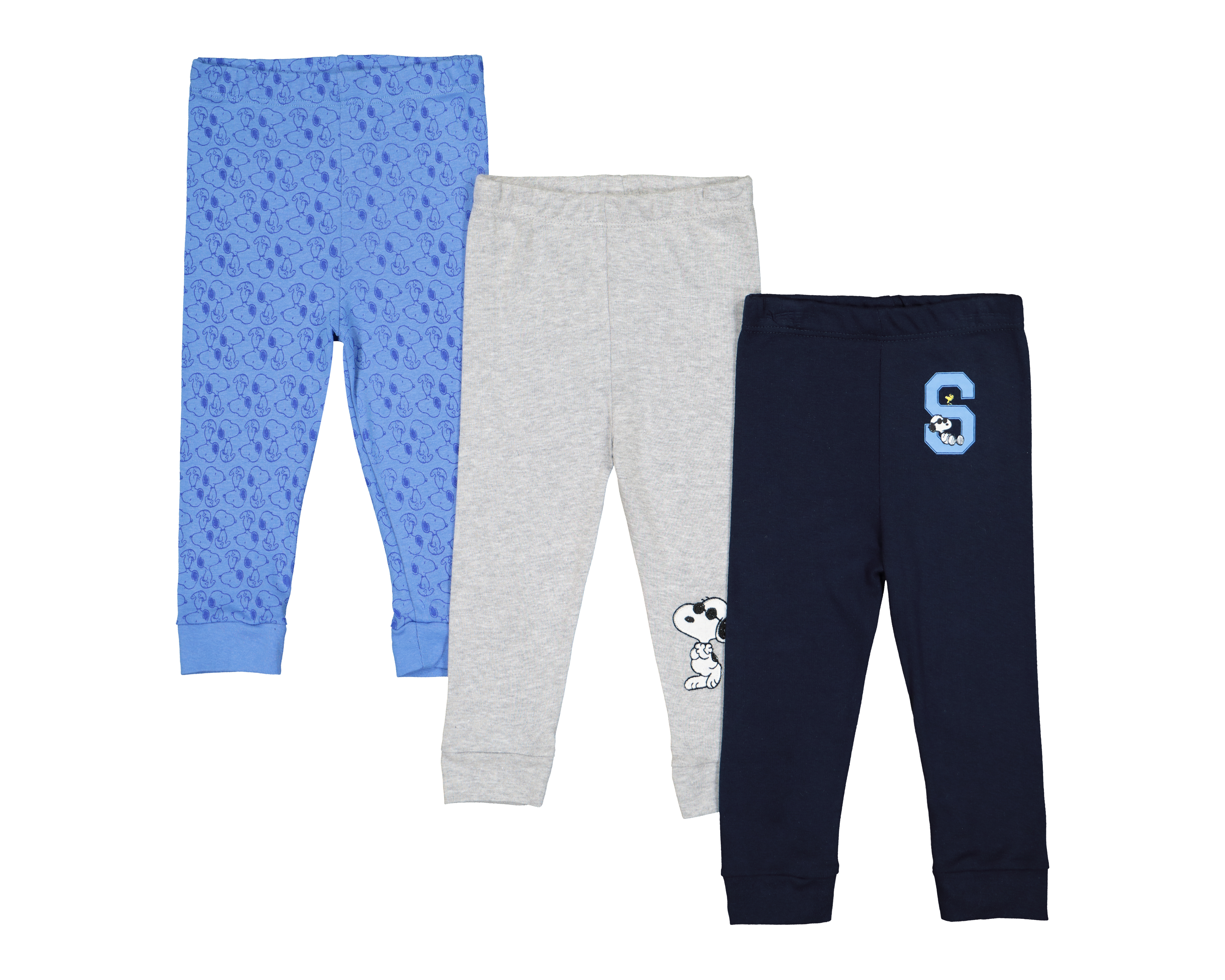 Foto 2 pulgar | Foto 1 | Pantalón para Bebé Niño Peanuts 3 Piezas