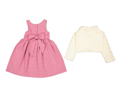 Foto 2 | Foto 2 | Vestido para Bebé Baby Colors a Cuadros 3 Piezas