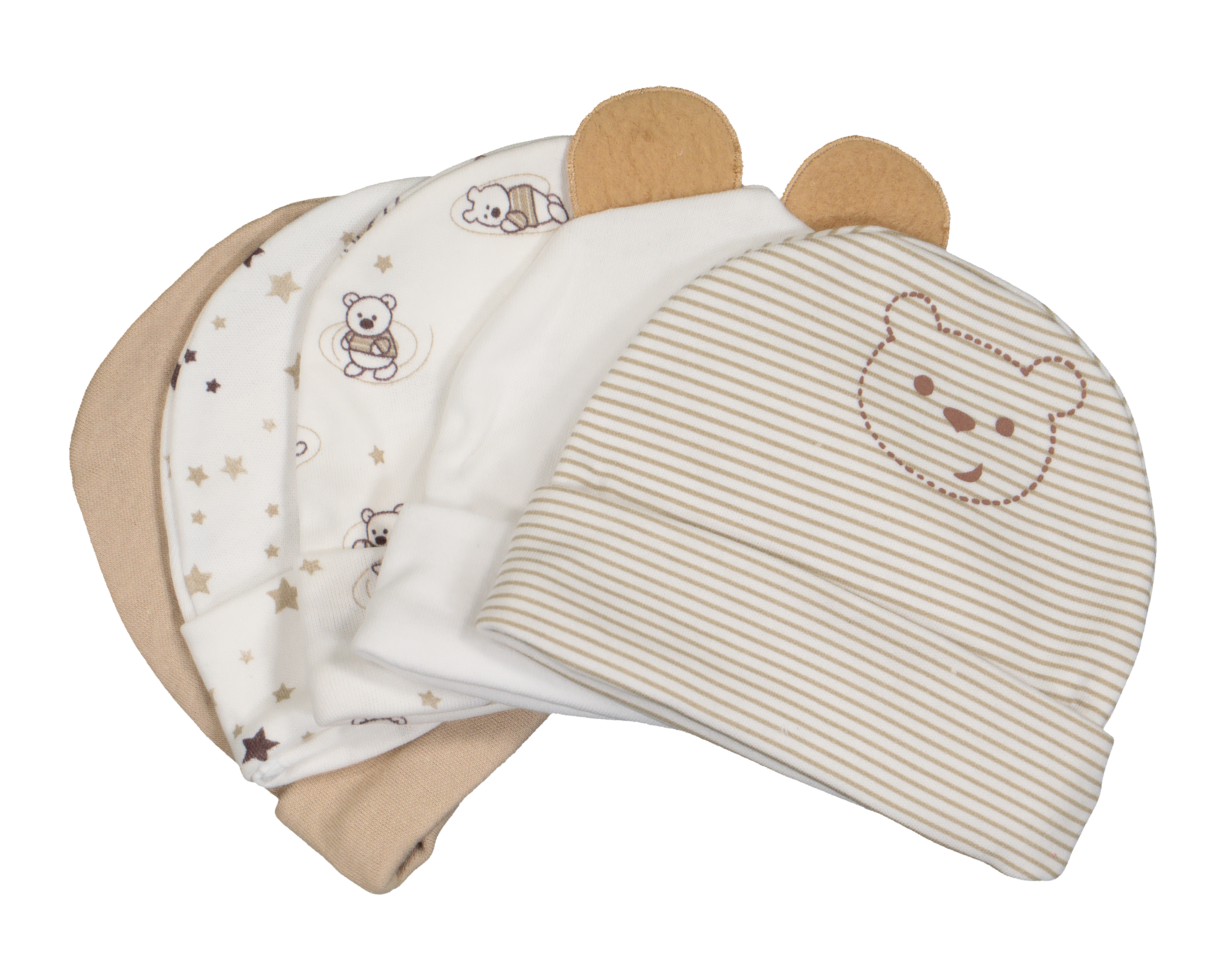 Foto 3 | Foto 3 | Gorro Baby Colors para Bebé Niño 5 Piezas