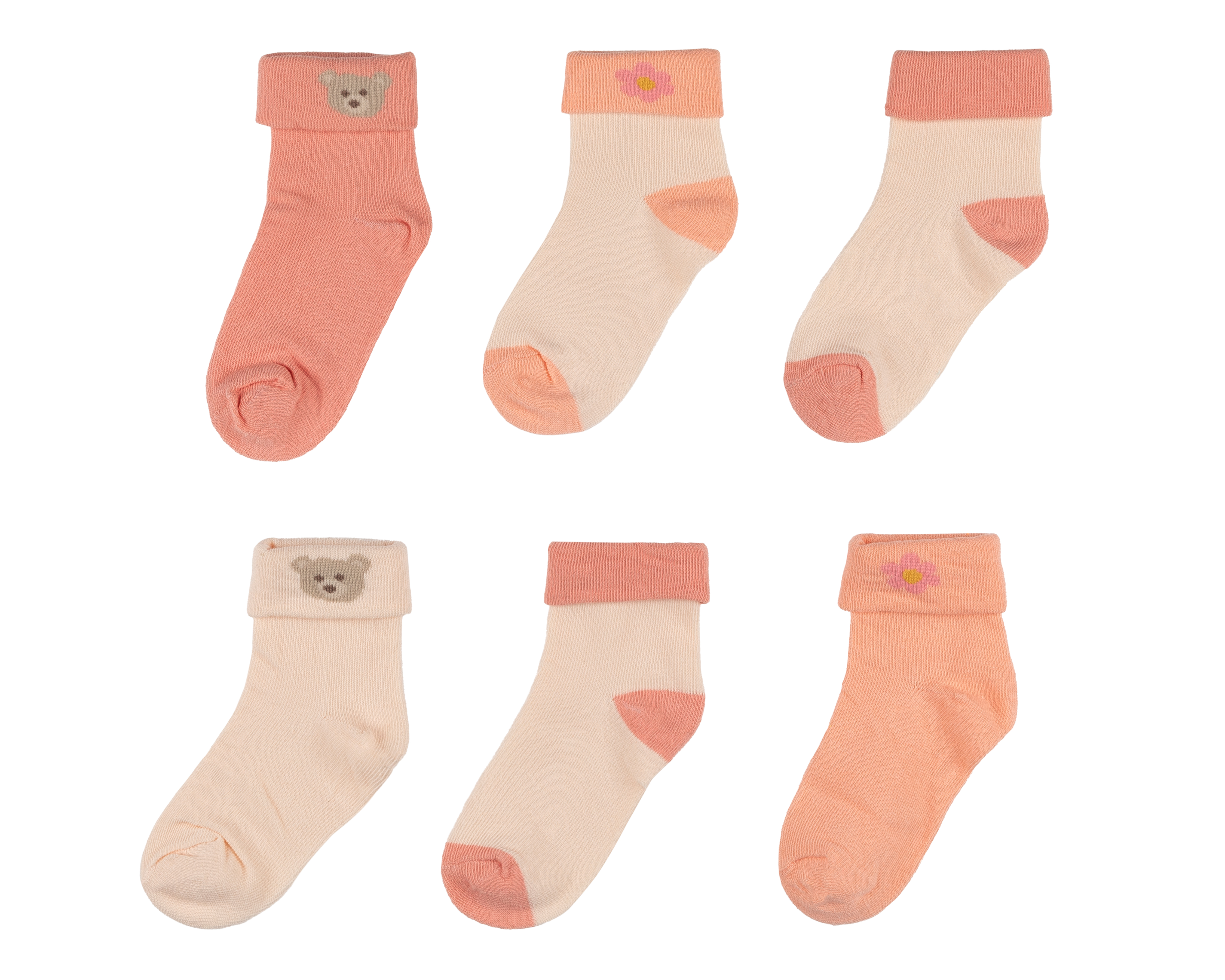 Calcetines para Bebé Baby Colors 6 Pares