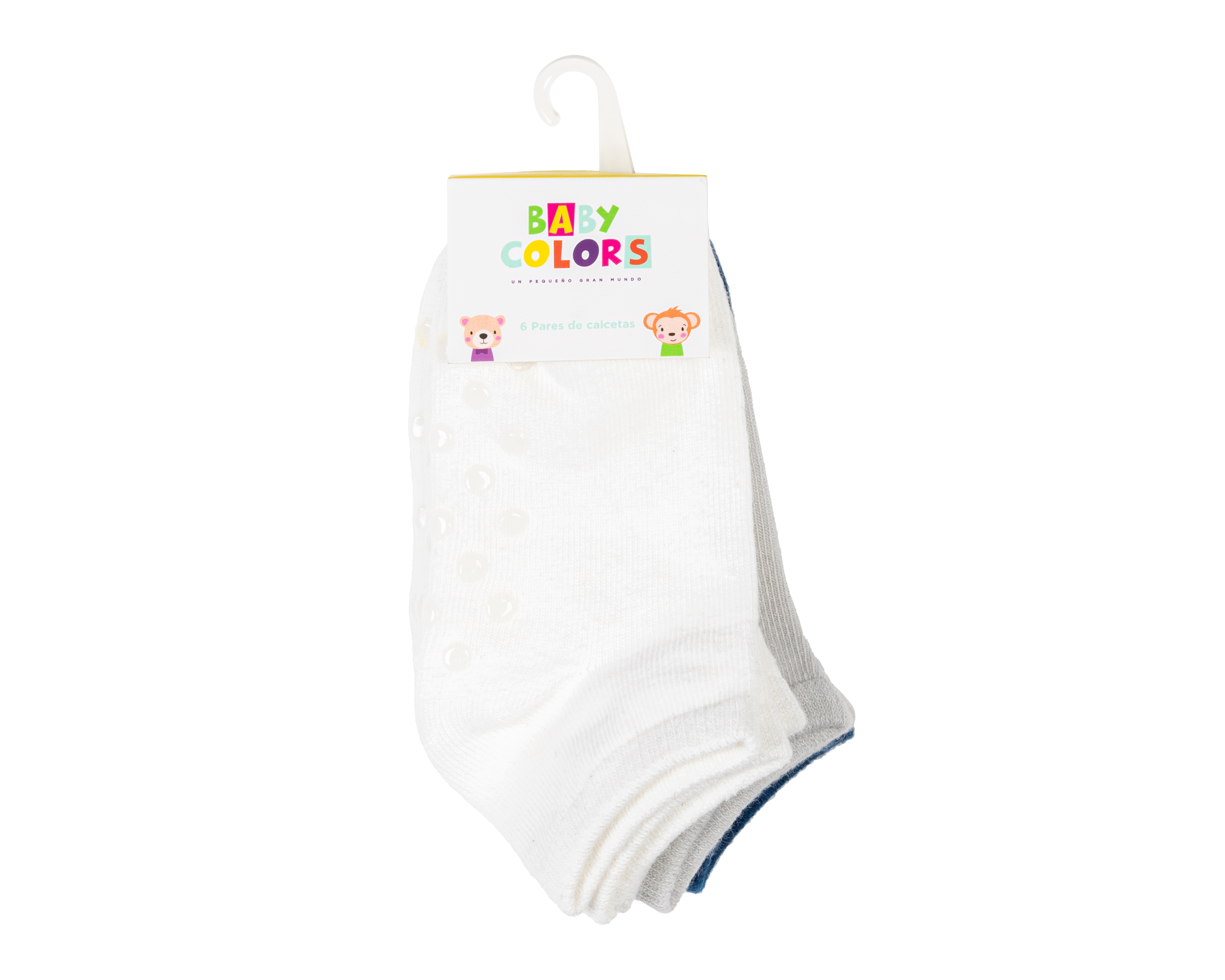Foto 3 | Foto 3 | Calcetas para Bebé Baby Colors 6 Pares