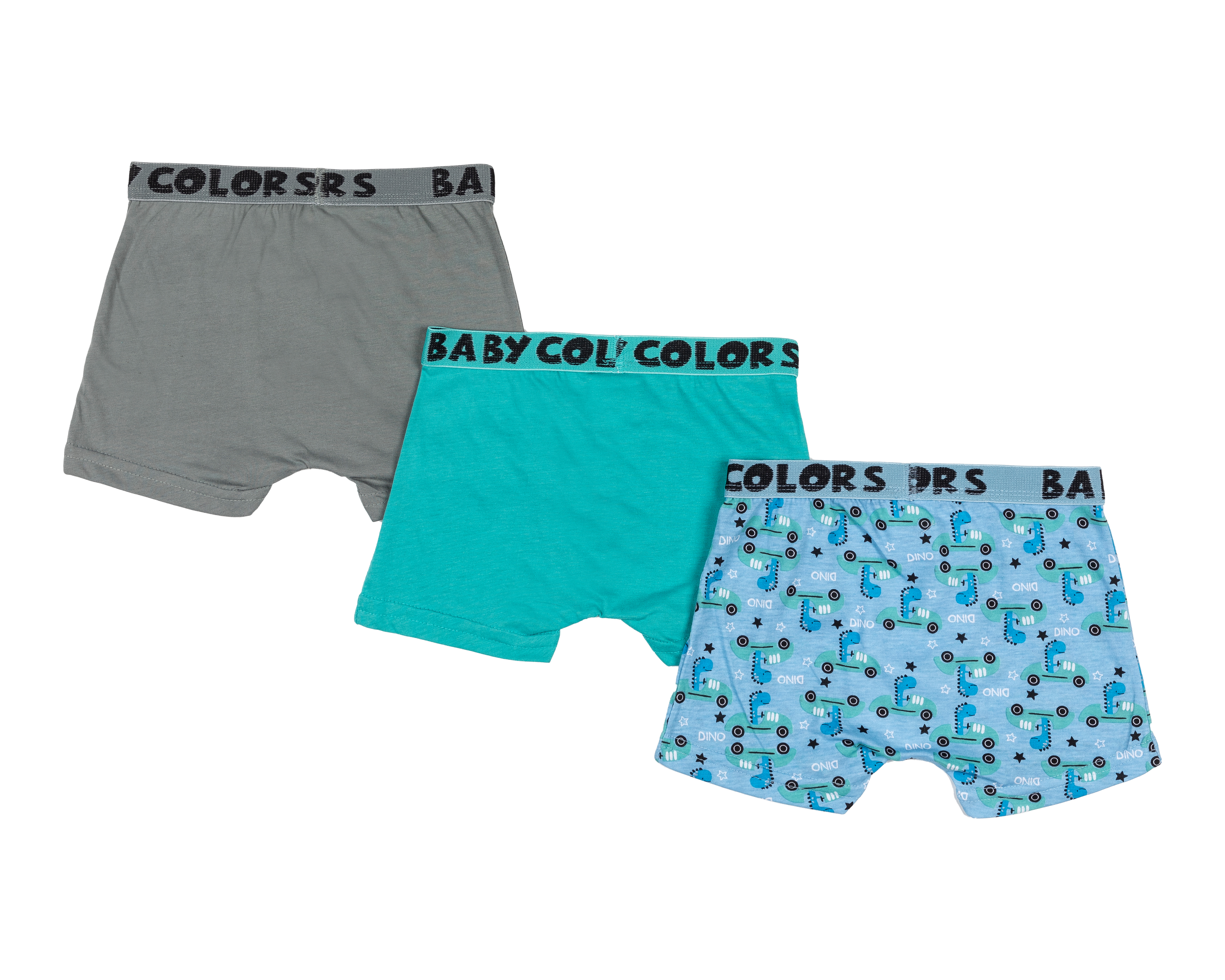 Foto 3 pulgar | Foto 2 | Bóxer Baby Colors para Bebé Niño 3 Piezas