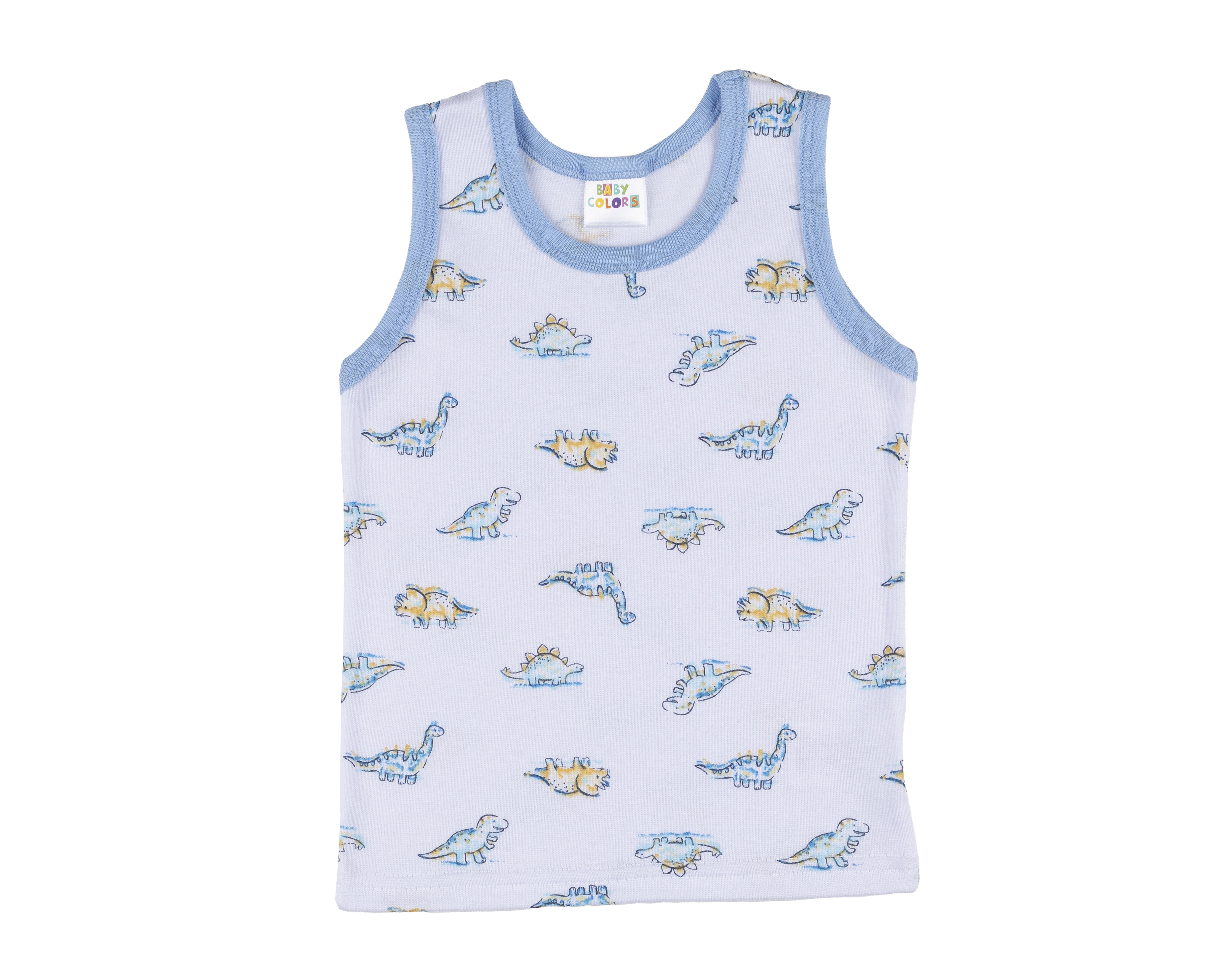 Foto 5 pulgar | Foto 4 | Camiseta Interior Baby Colors para Bebé Niño 3 Piezas