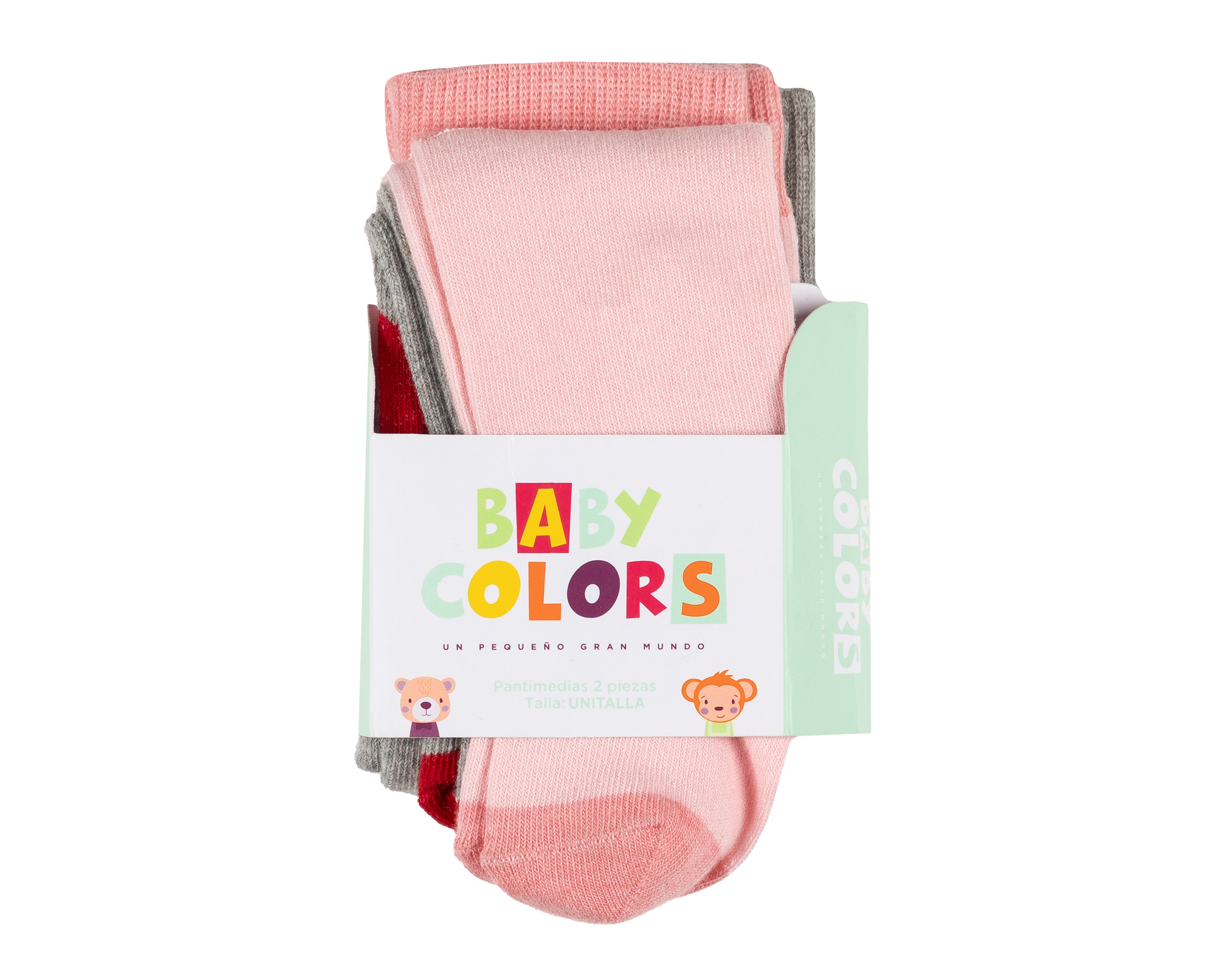 Foto 5 | Foto 5 | Mallas Rosas para Niña con Estampado de Corazón 2 Piezas