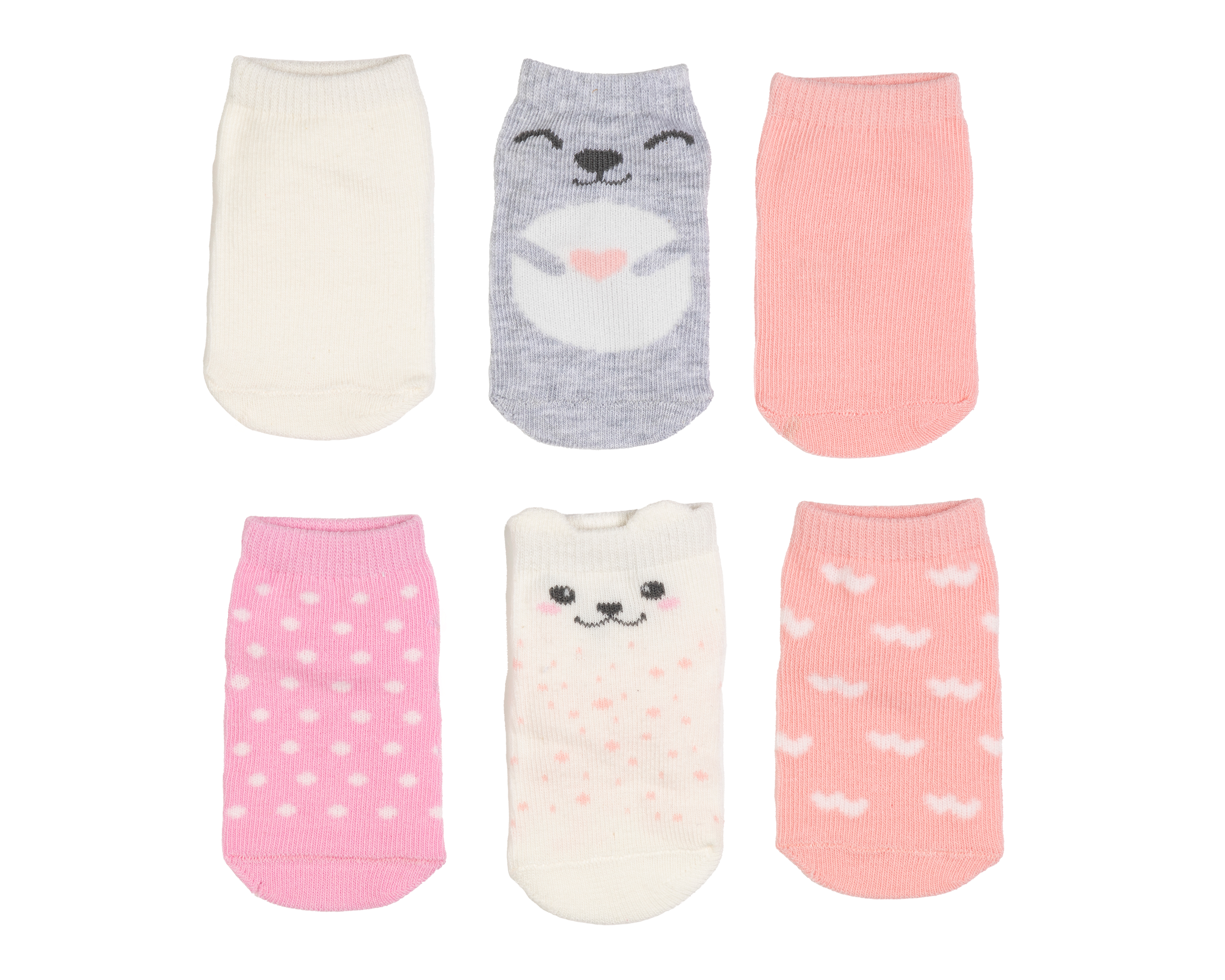 Foto 2 pulgar | Foto 1 | Calcetas para Bebé Baby Colors 6 Pares