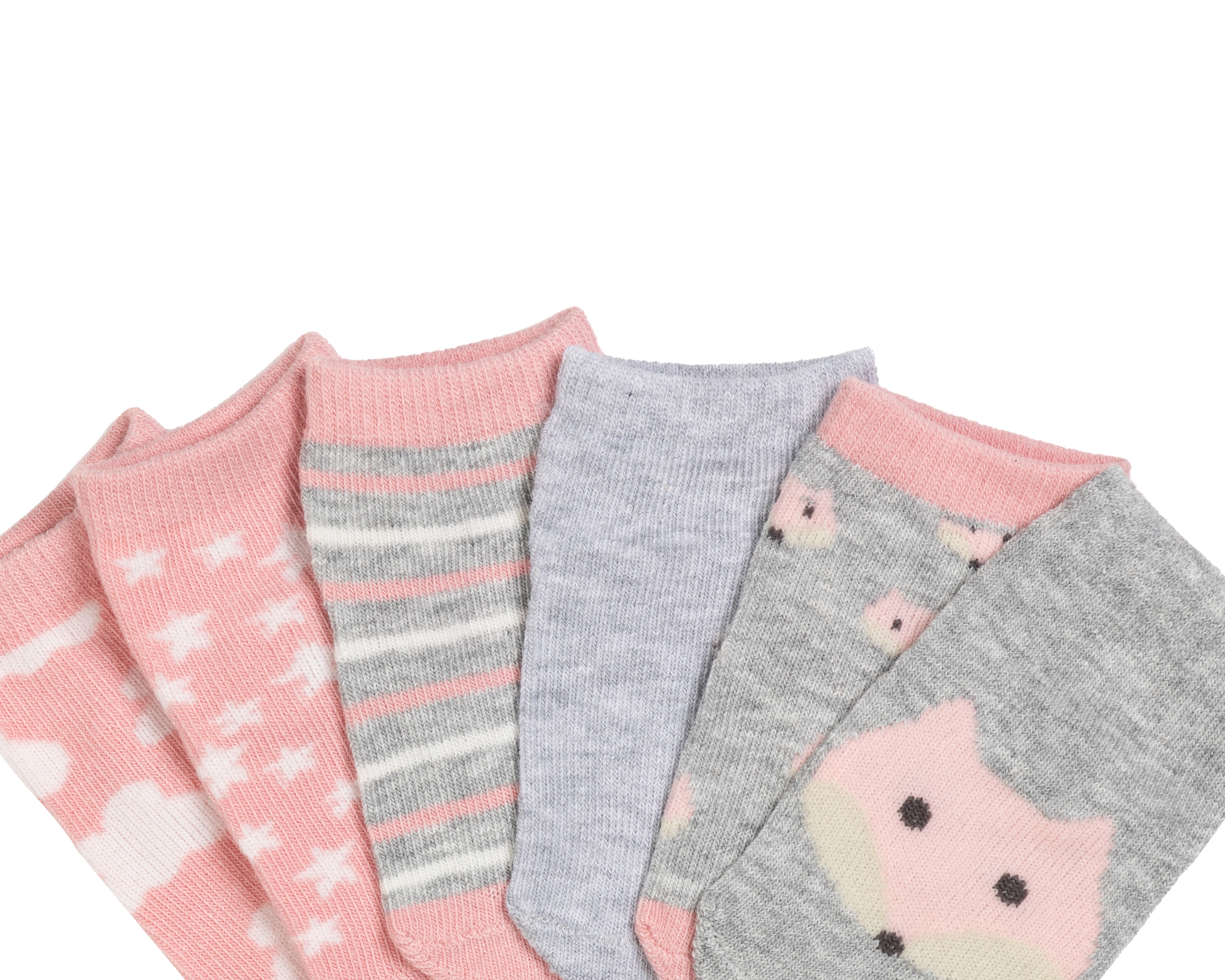 Foto 3 pulgar | Foto 2 | Calcetas para Bebé Baby Colors 6 Pares