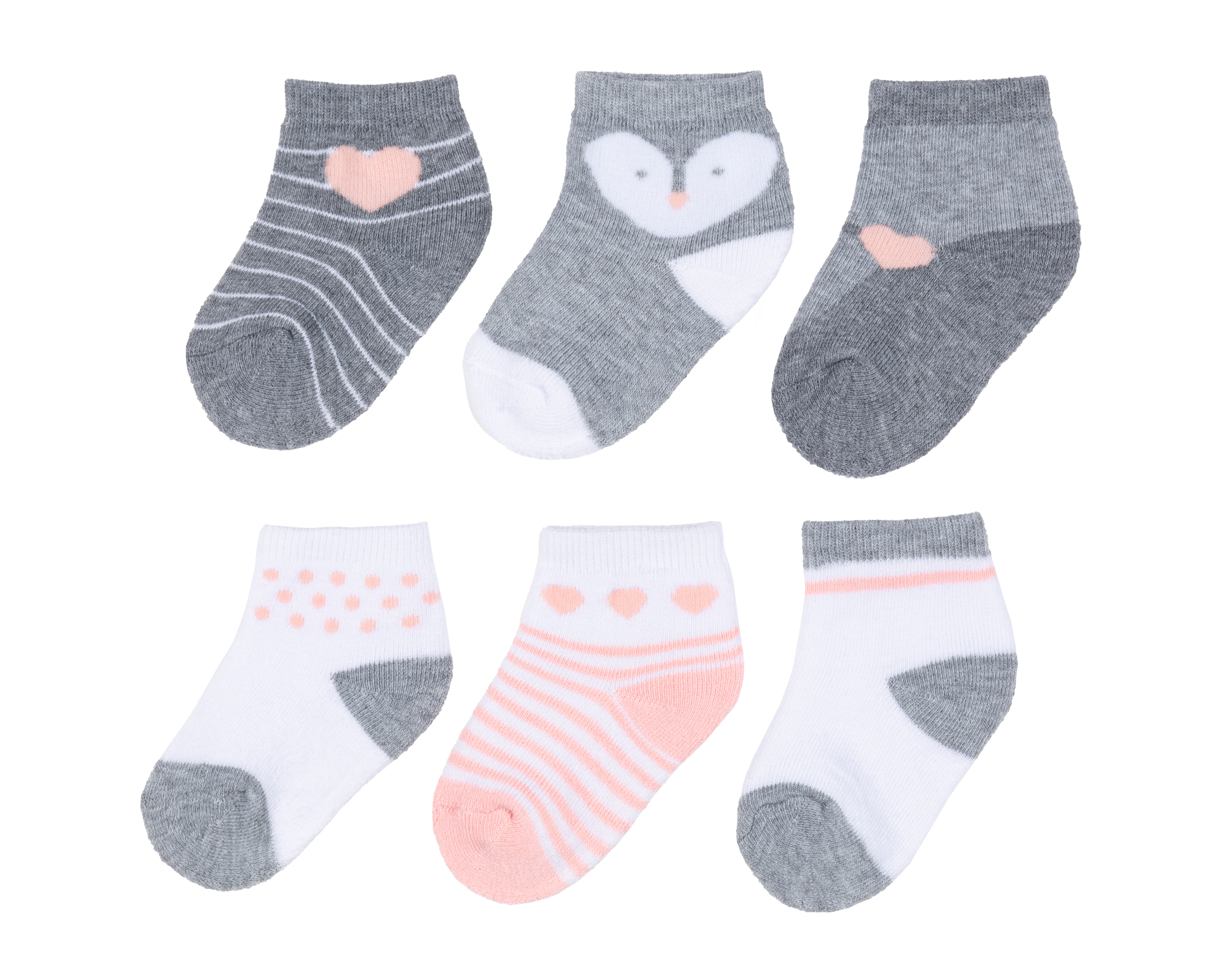 Foto 2 pulgar | Foto 1 | Calcetines para Bebé Baby Colors 6 Pares