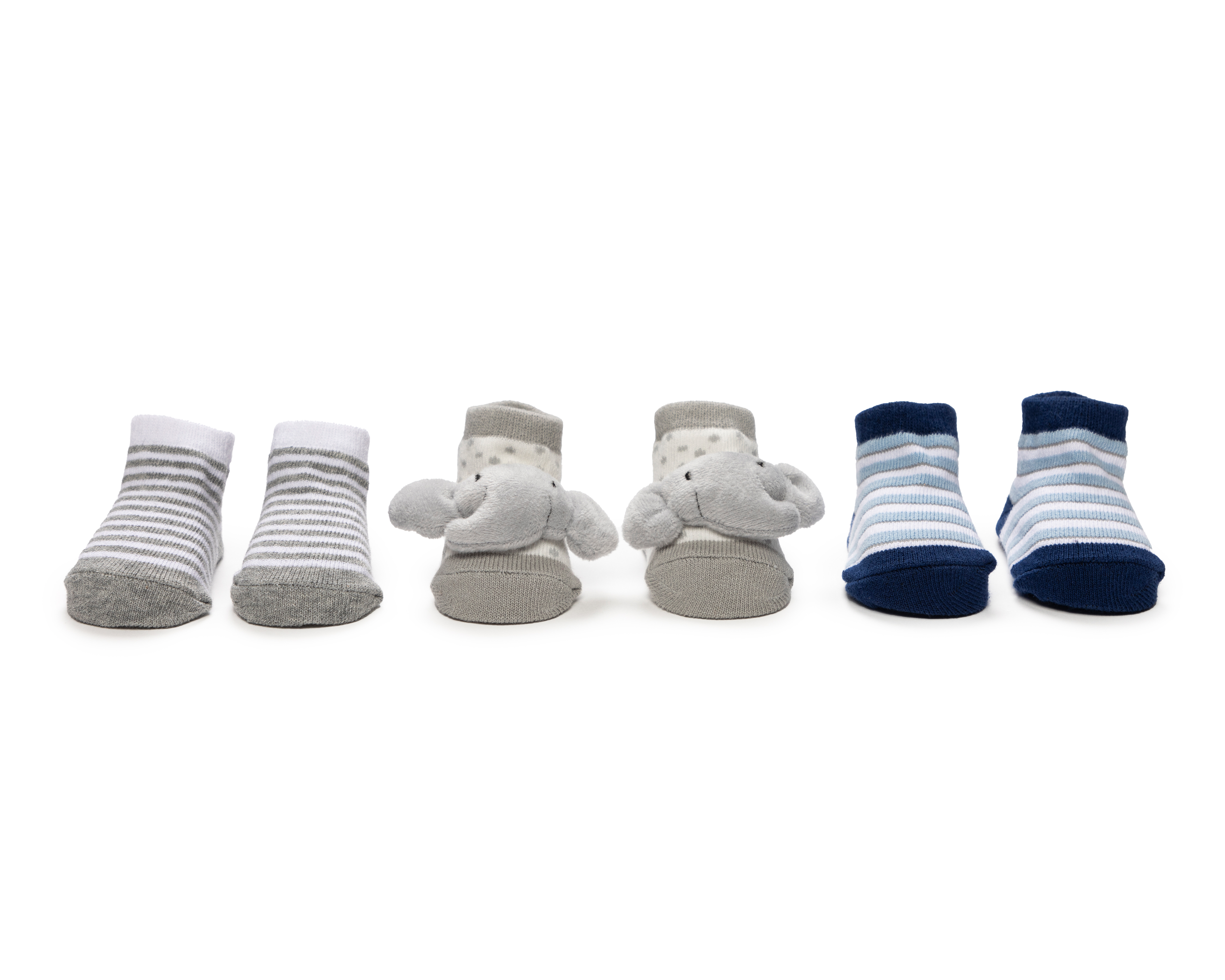 Foto 3 pulgar | Foto 2 | Calcetines para Bebé Niño Baby Colors 3 Pares