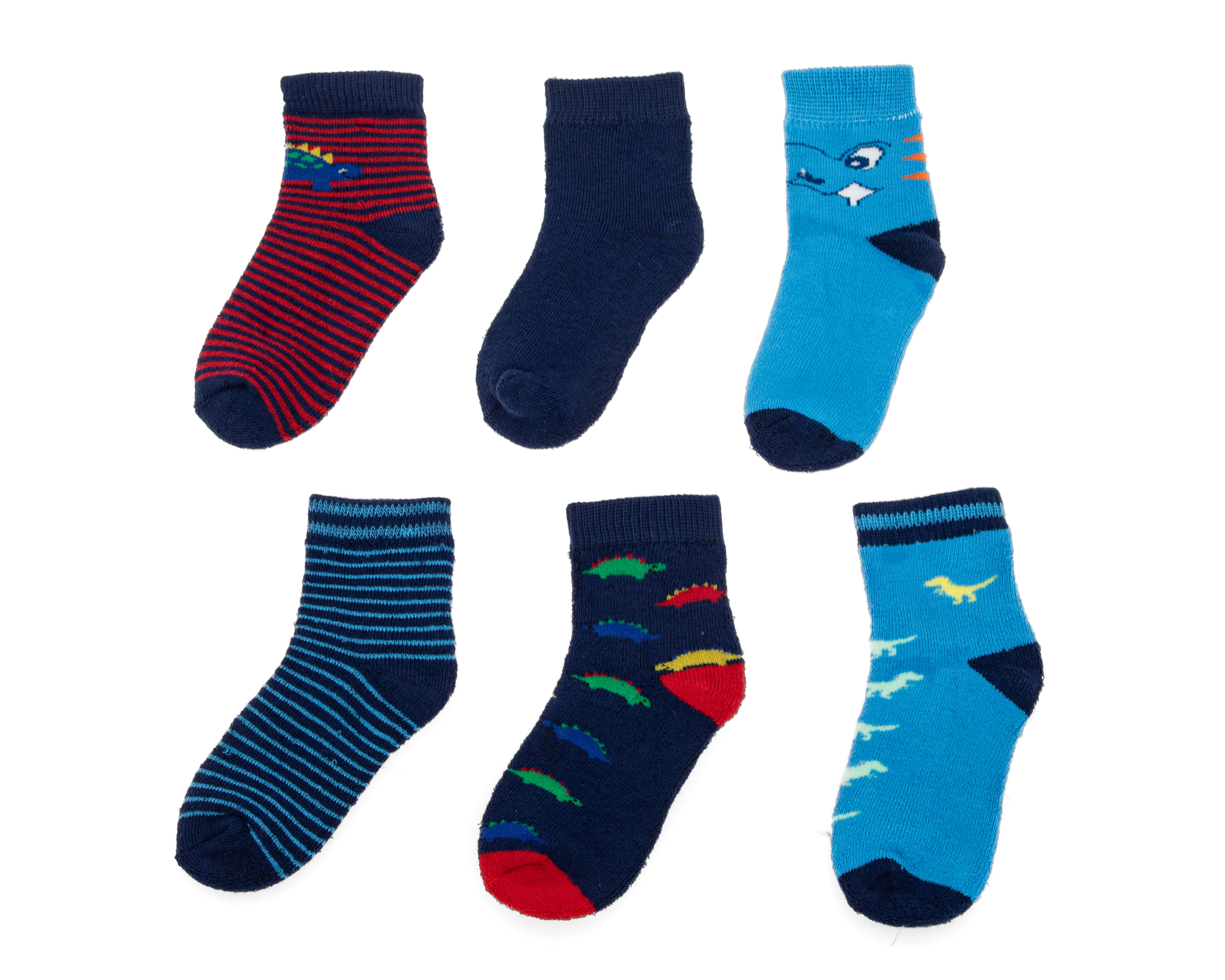 Foto 1 | Foto 1 | Calcetas Baby Colors para Bebé Niño 6 Pares