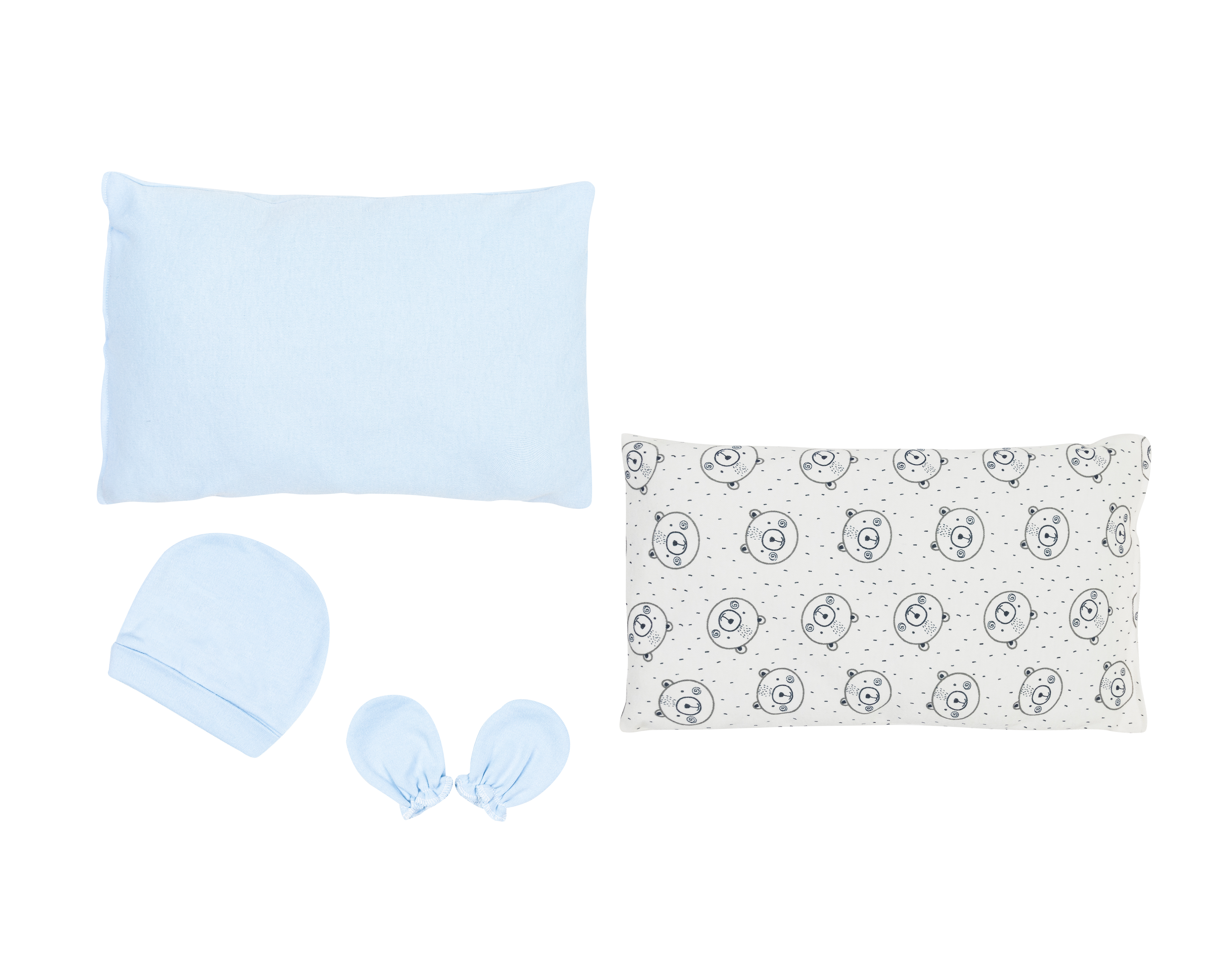 Foto 2 | Foto 2 | Almohada para Bebé Baby Colors Suave con Gorro y Guantes