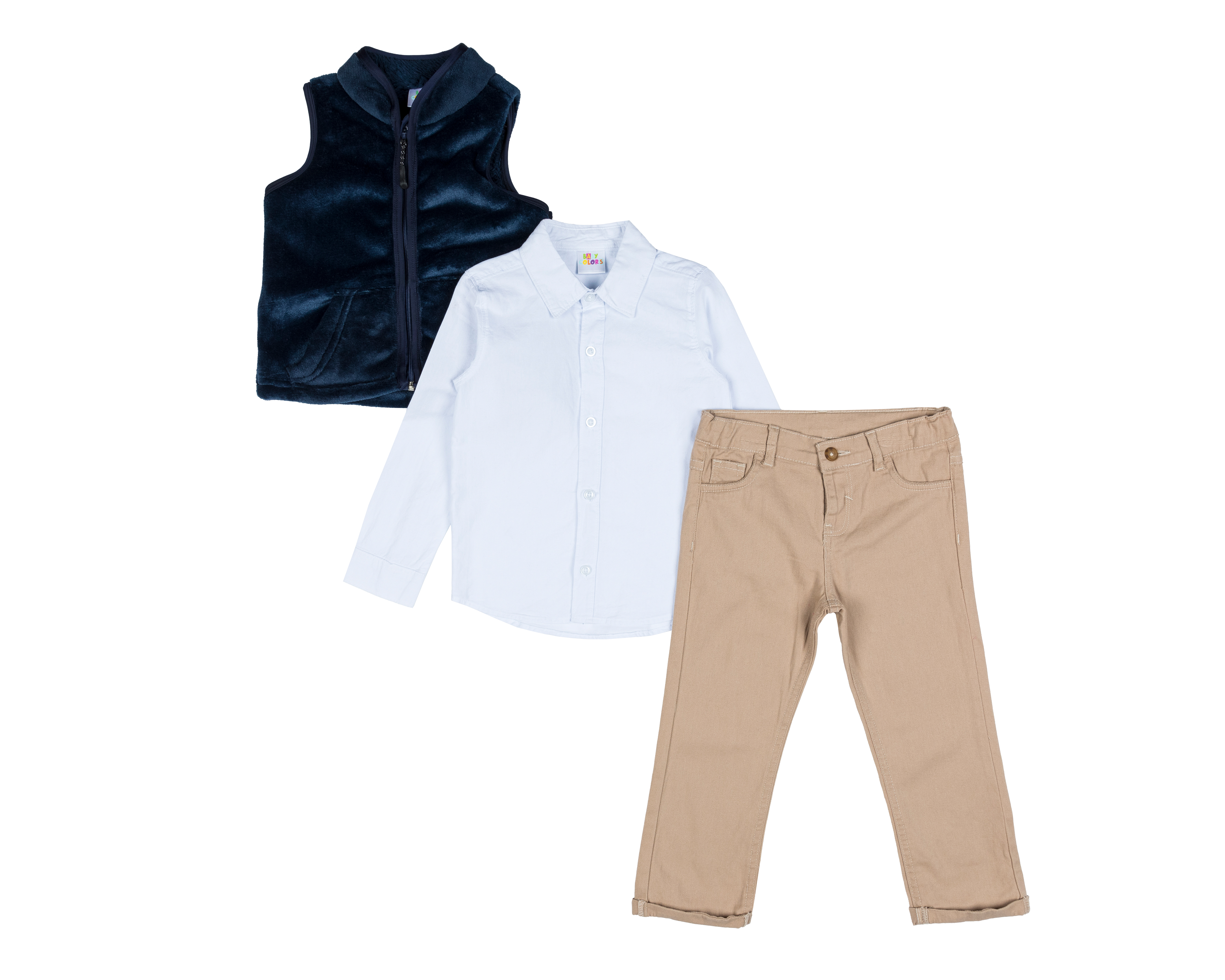 Conjunto para Bebé Niño Baby Colors 3 Piezas