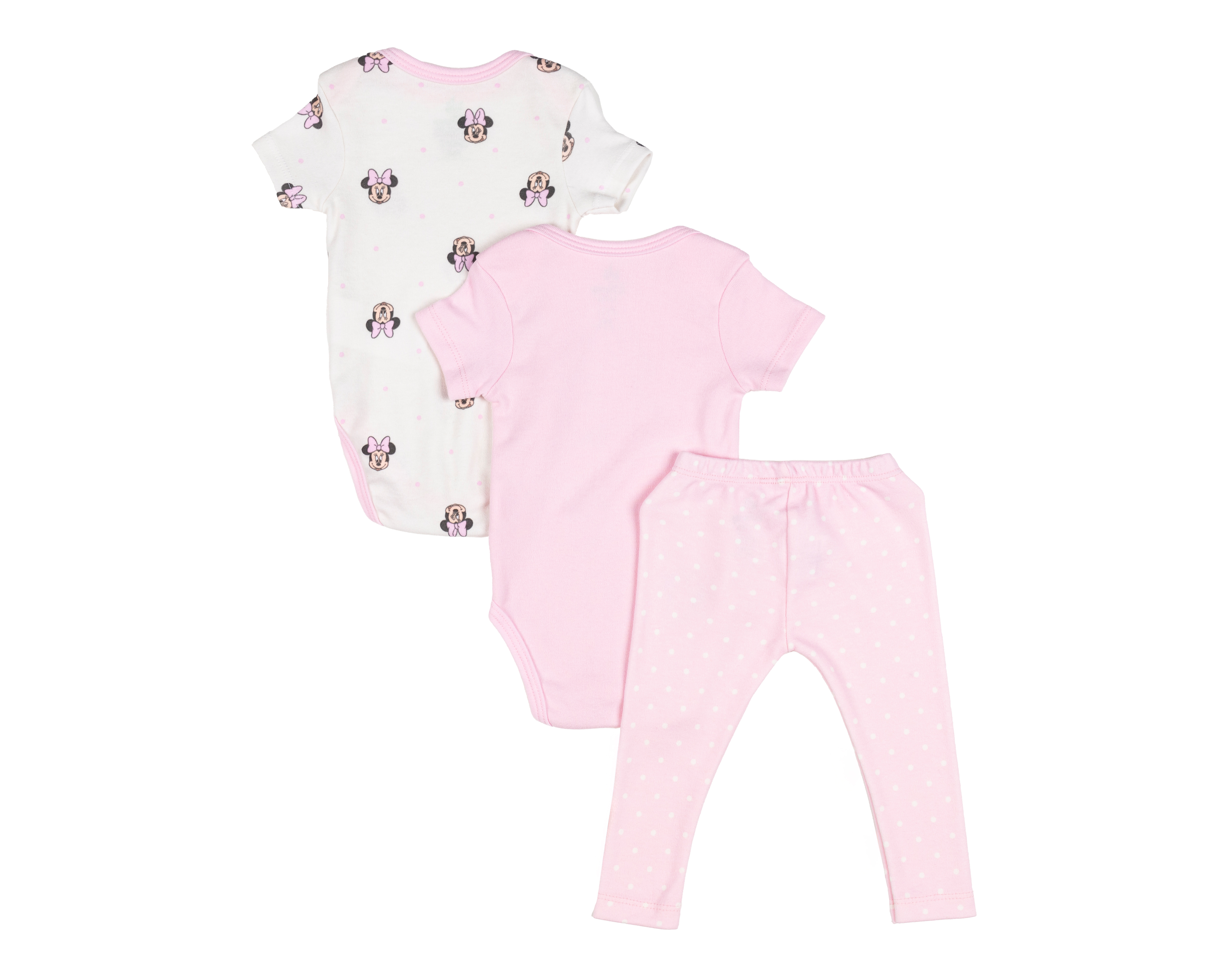 Foto 2 | Foto 2 | Conjunto para Bebé Niña Disney Baby Minnie Mouse 3 Piezas